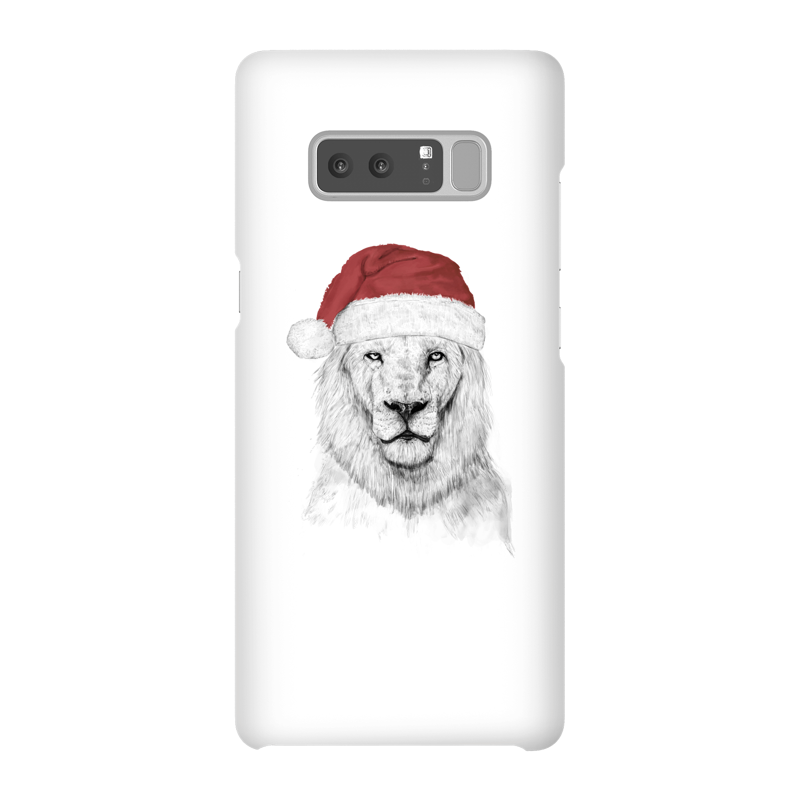 Balazs Solti Santa Bear Phone Case for iPhone and Android - Samsung Note 8 - Snap Case - Matte