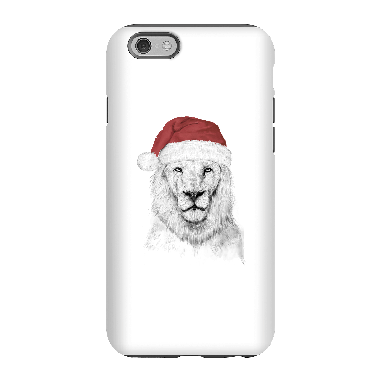 Balazs Solti Santa Bear Phone Case for iPhone and Android - iPhone 6S - Tough Case - Matte