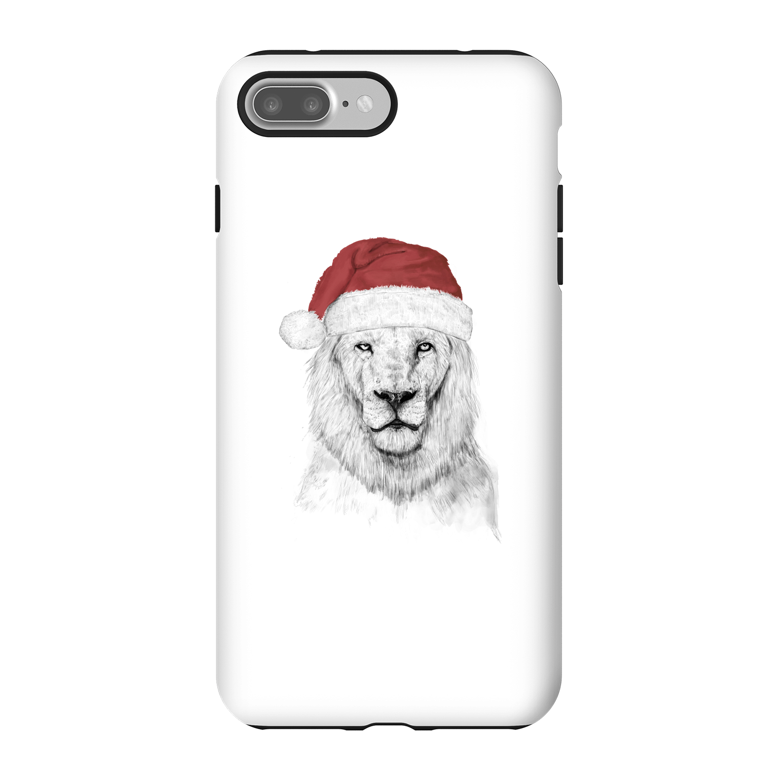 Balazs Solti Santa Bear Phone Case for iPhone and Android - iPhone 7 Plus - Tough Case - Matte
