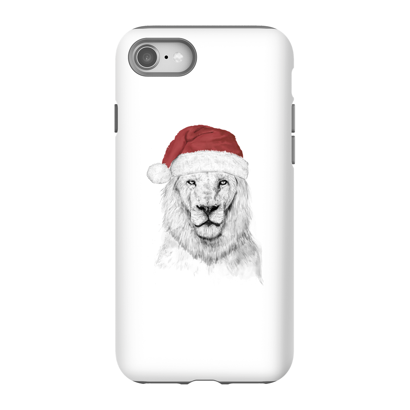 Balazs Solti Santa Bear Phone Case for iPhone and Android - iPhone 8 - Tough Case - Matte