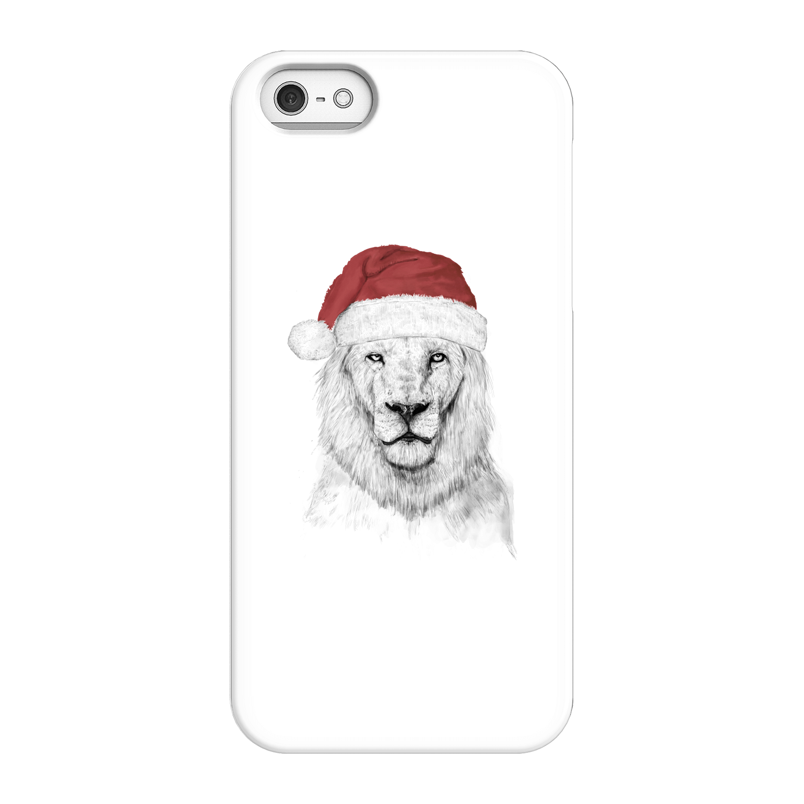 Balazs Solti Santa Bear Phone Case for iPhone and Android - iPhone 5/5s - Snap Case - Gloss