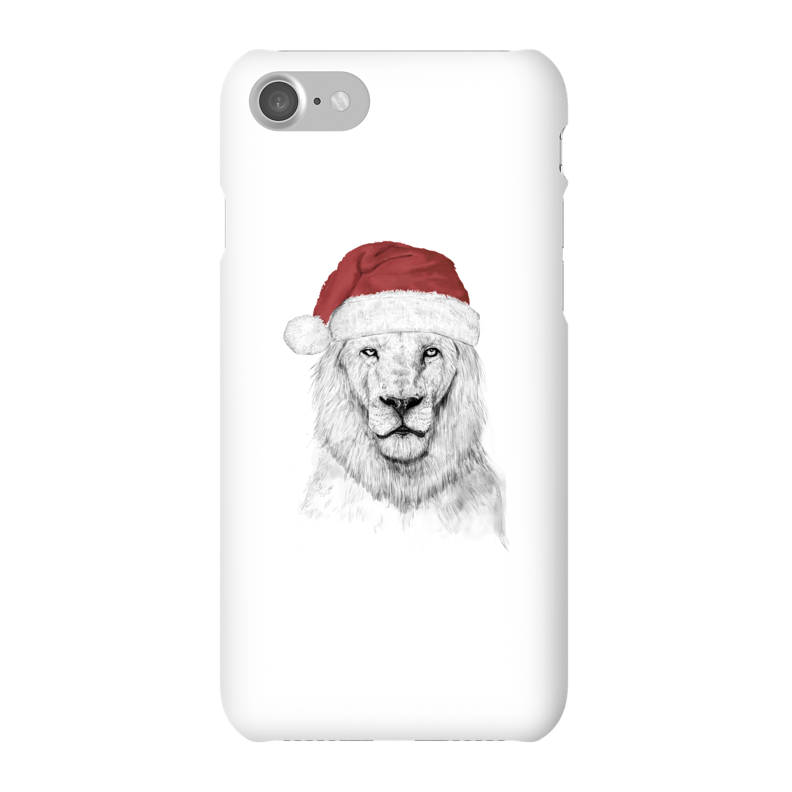 Balazs Solti Santa Bear Phone Case for iPhone and Android - iPhone 7 - Snap Case - Gloss