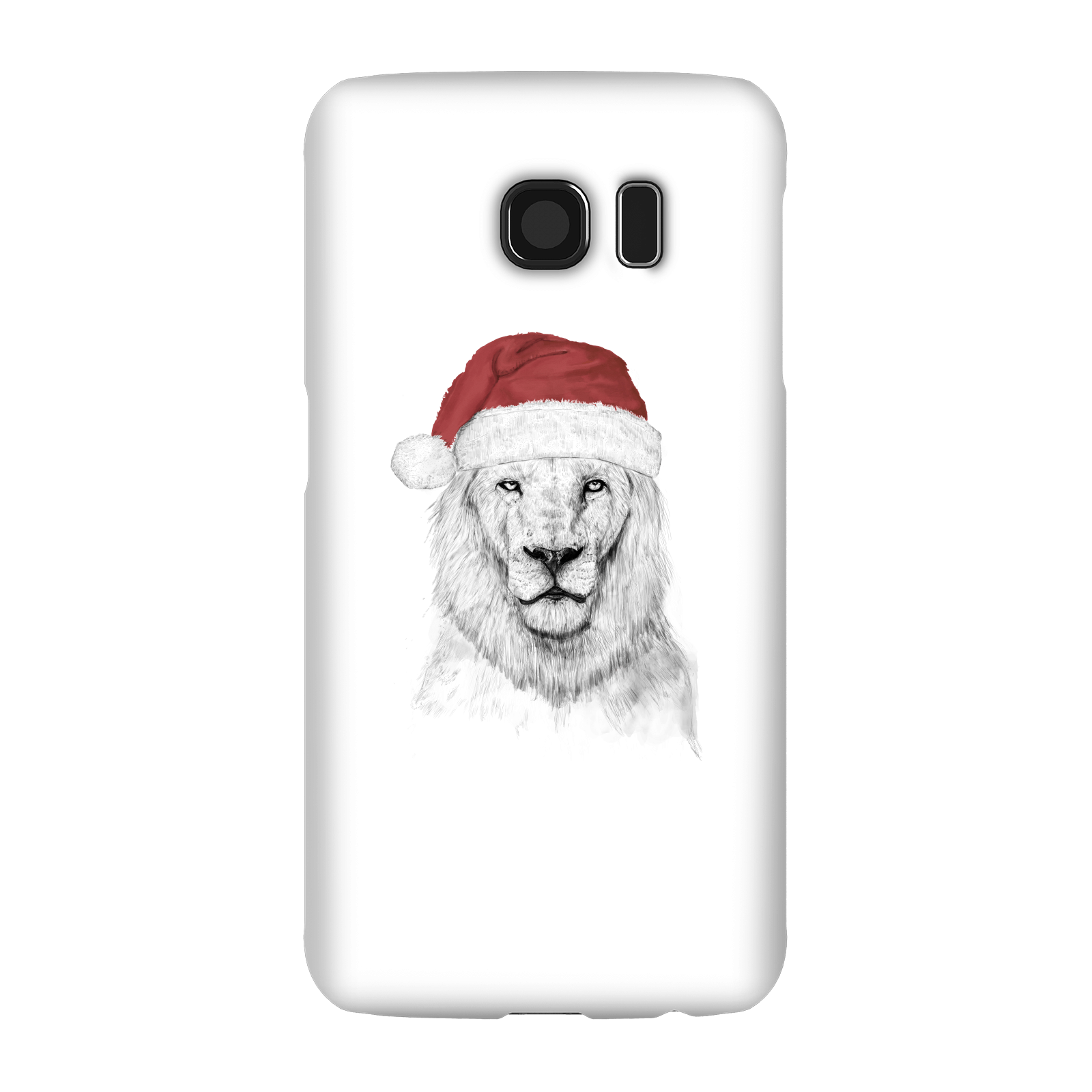 Balazs Solti Santa Bear Phone Case for iPhone and Android - Samsung S6 - Snap Case - Gloss