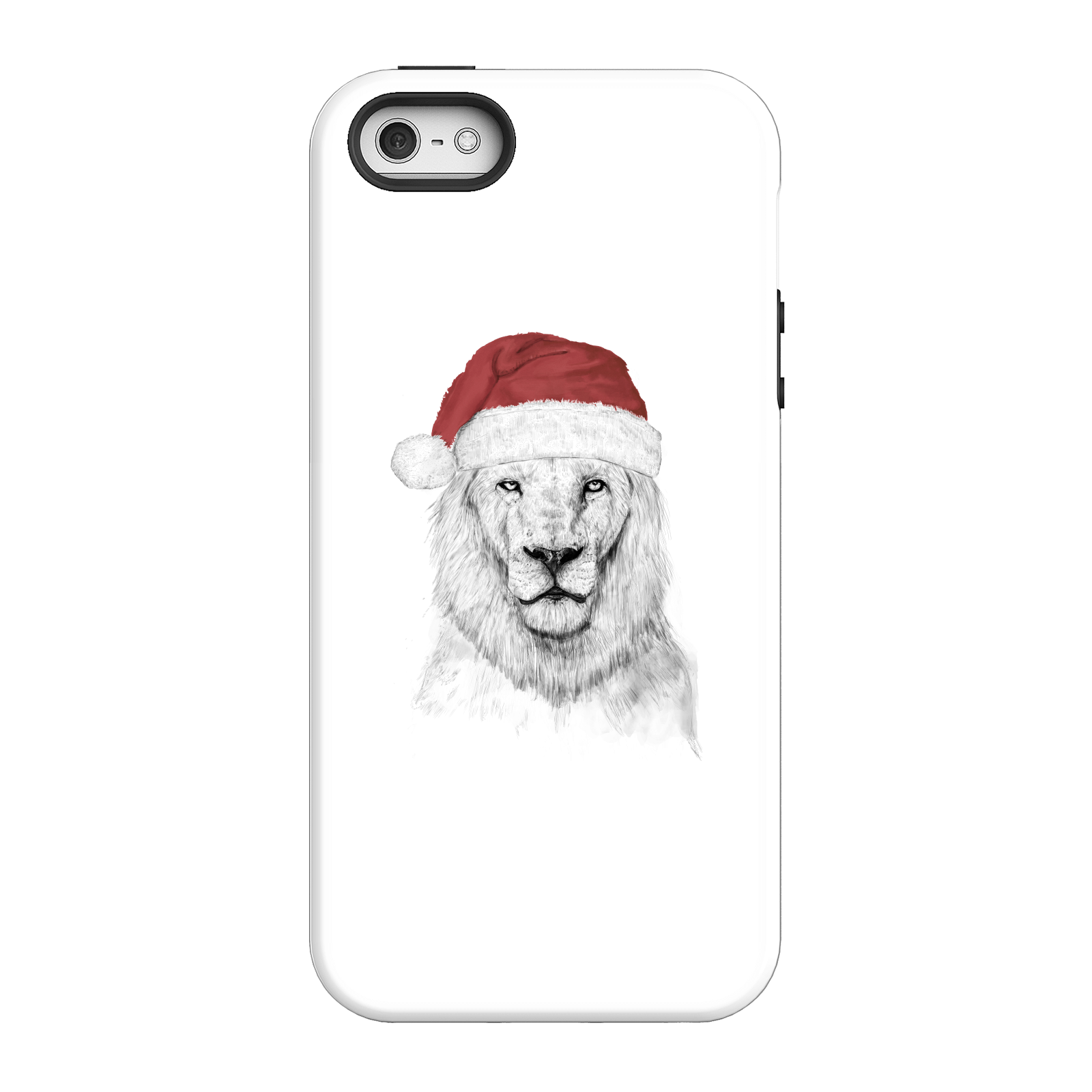 Balazs Solti Santa Bear Phone Case for iPhone and Android - iPhone 5/5s - Tough Case - Gloss