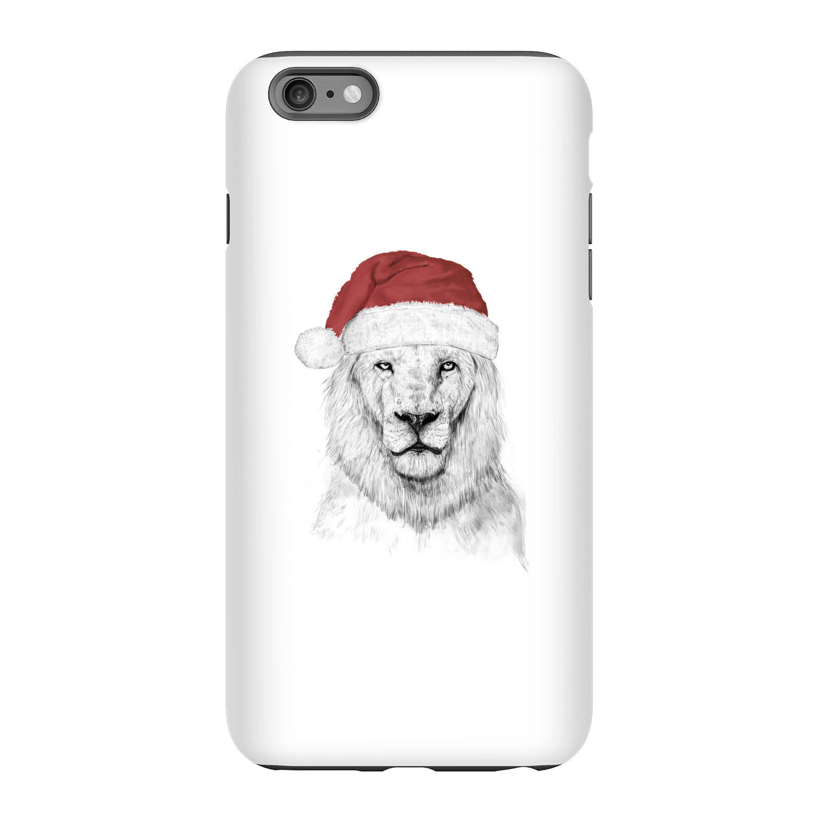 Balazs Solti Santa Bear Phone Case for iPhone and Android - iPhone 6 Plus - Tough Case - Gloss