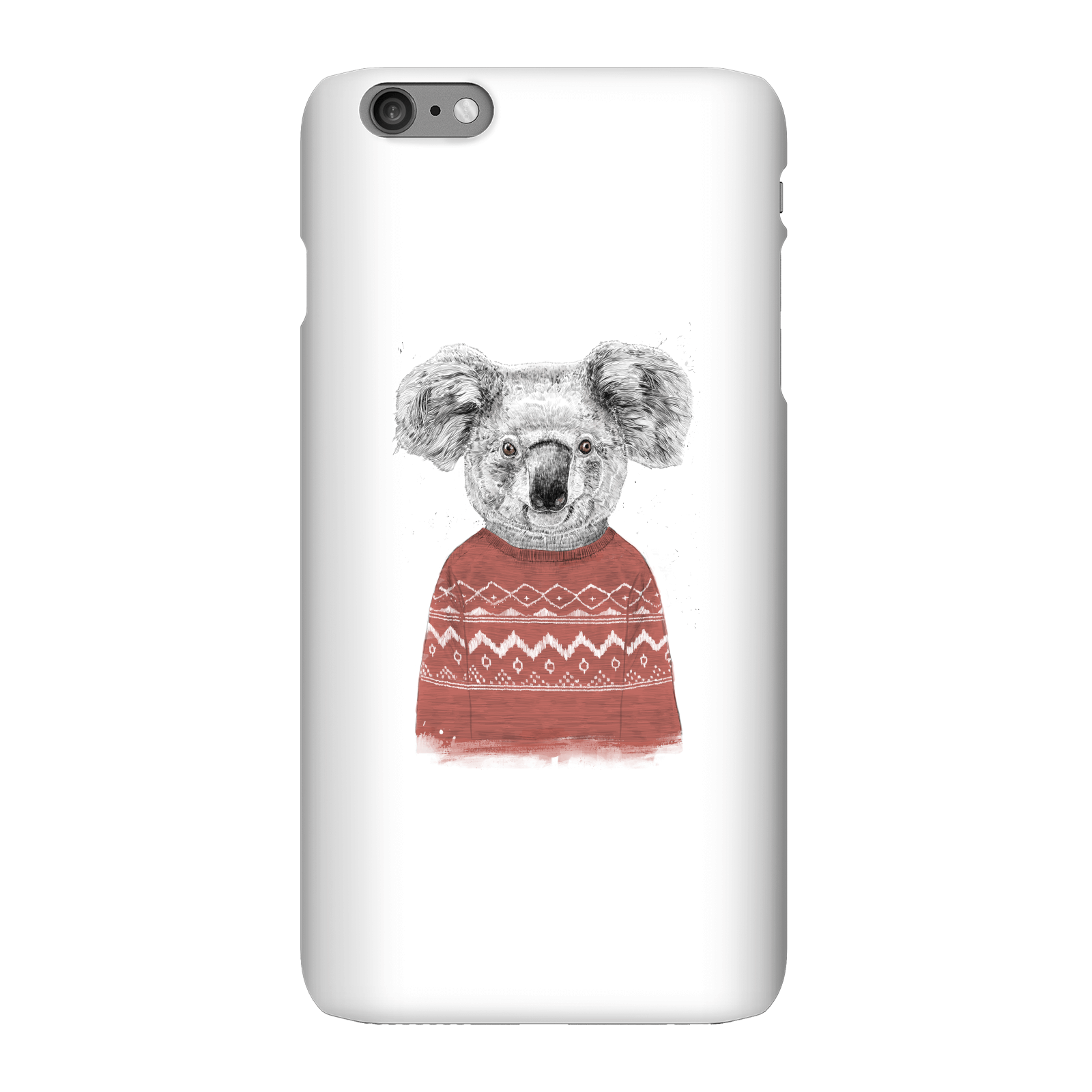Balazs Solti Koala And Jumper Phone Case for iPhone and Android - iPhone 6 Plus - Snap Case - Matte