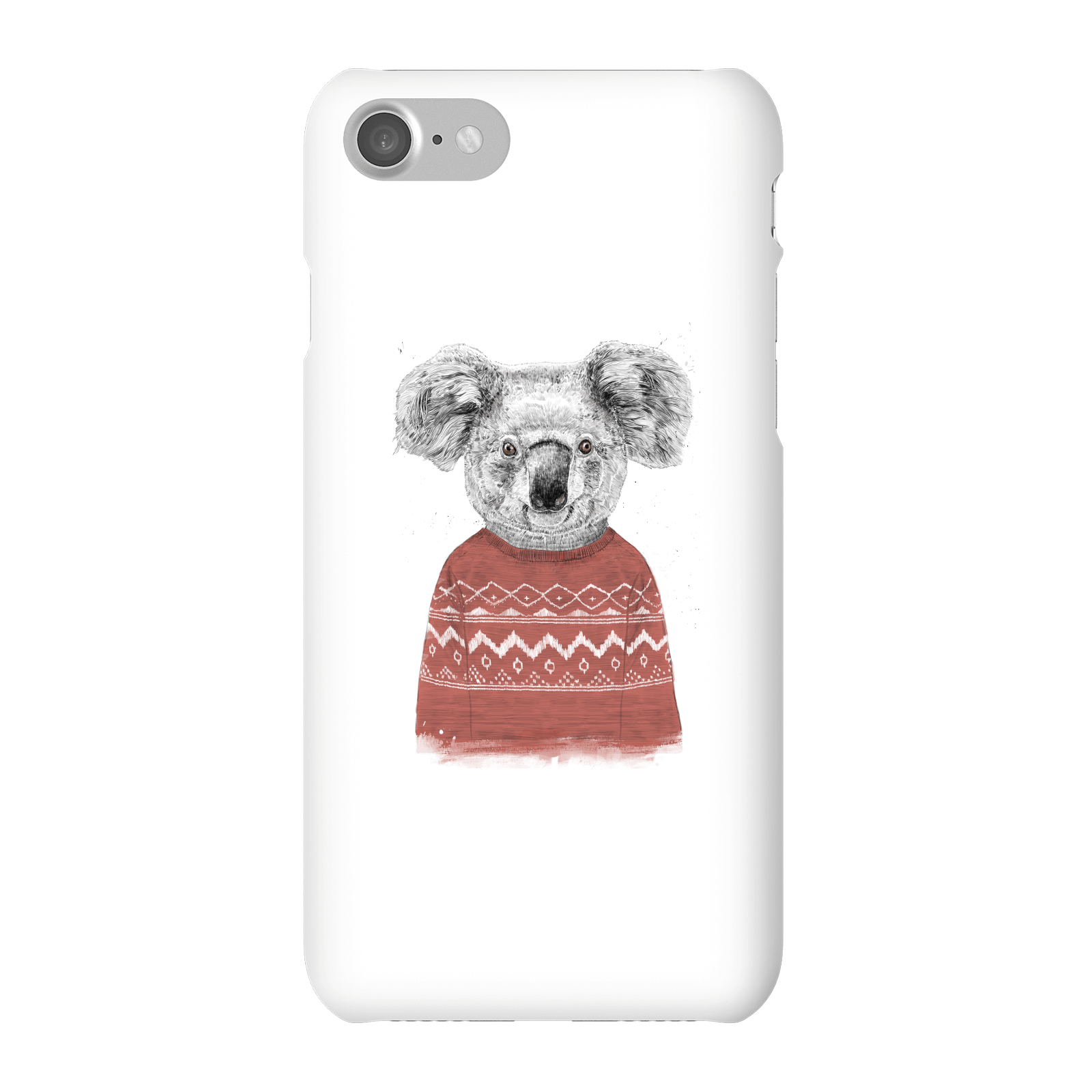 Balazs Solti Koala And Jumper Phone Case for iPhone and Android - iPhone 7 - Snap Case - Matte