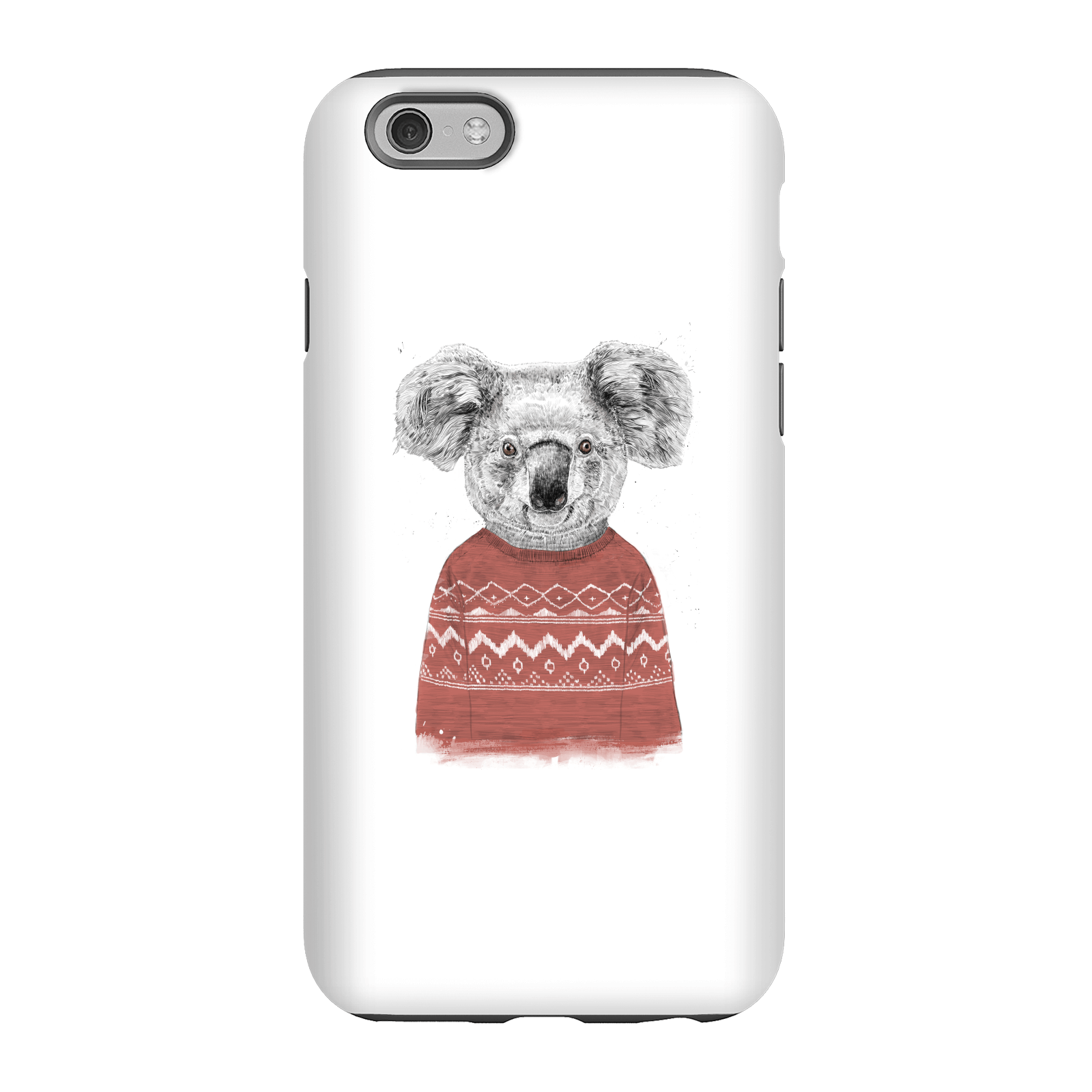Balazs Solti Koala And Jumper Phone Case for iPhone and Android - iPhone 6 - Tough Case - Matte
