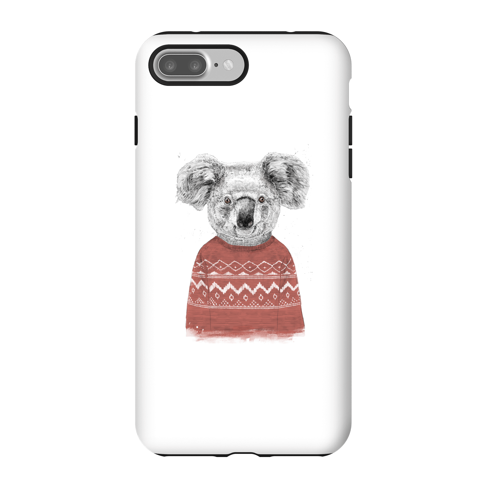 Balazs Solti Koala And Jumper Phone Case for iPhone and Android - iPhone 7 Plus - Tough Case - Matte