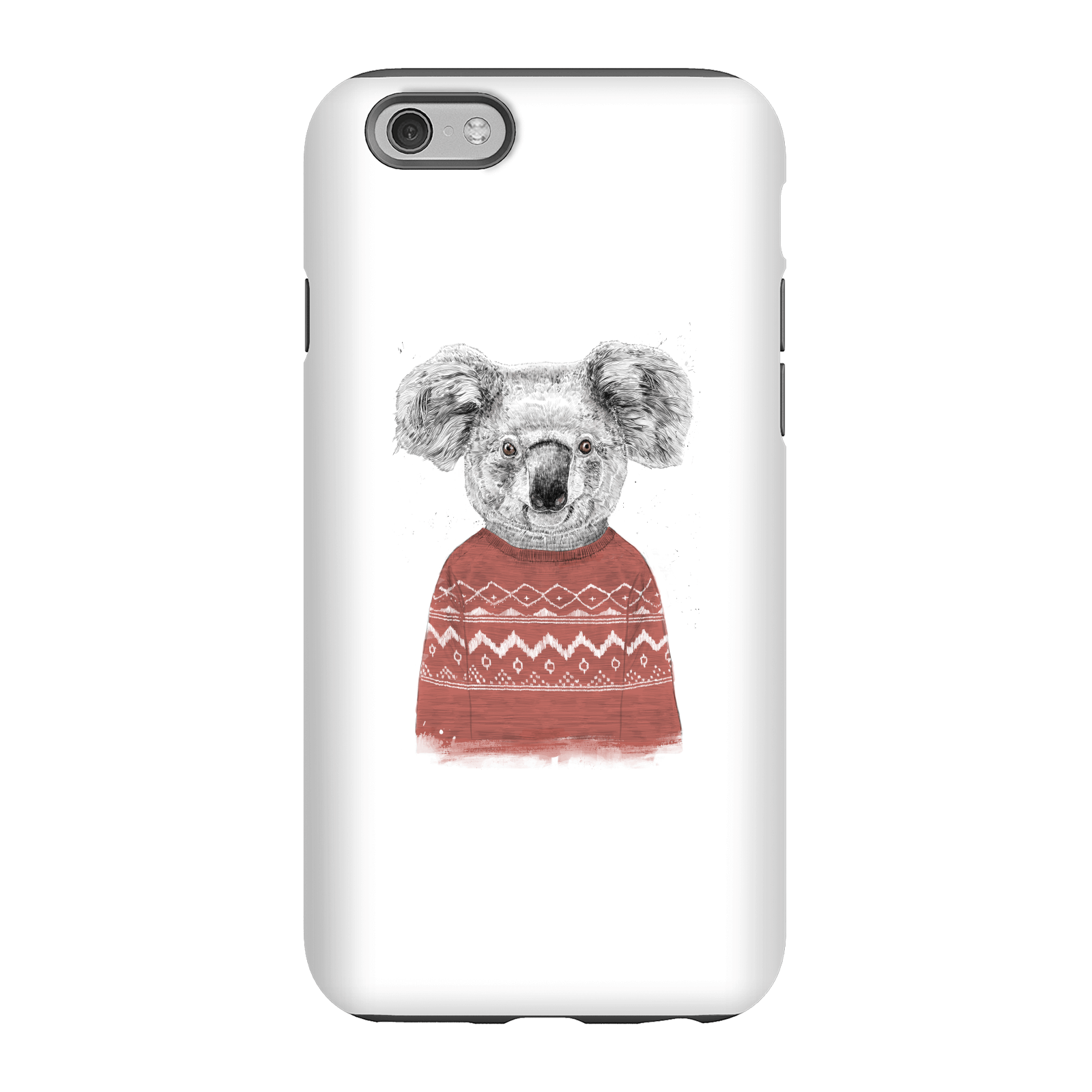 Balazs Solti Koala And Jumper Phone Case for iPhone and Android - iPhone 6S - Tough Case - Gloss