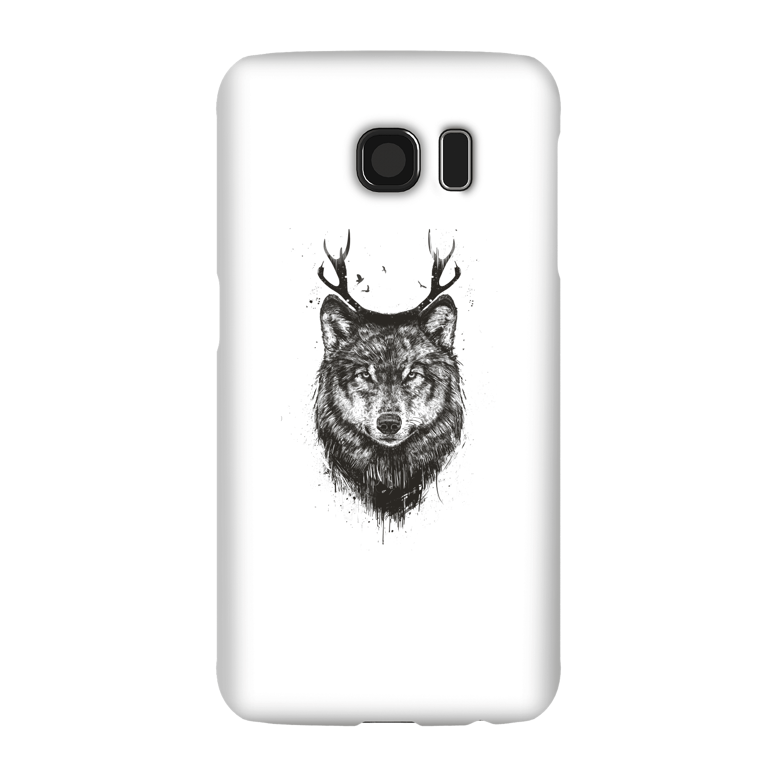 Balazs Solti Wolf Phone Case for iPhone and Android - Samsung S6 - Snap Case - Matte