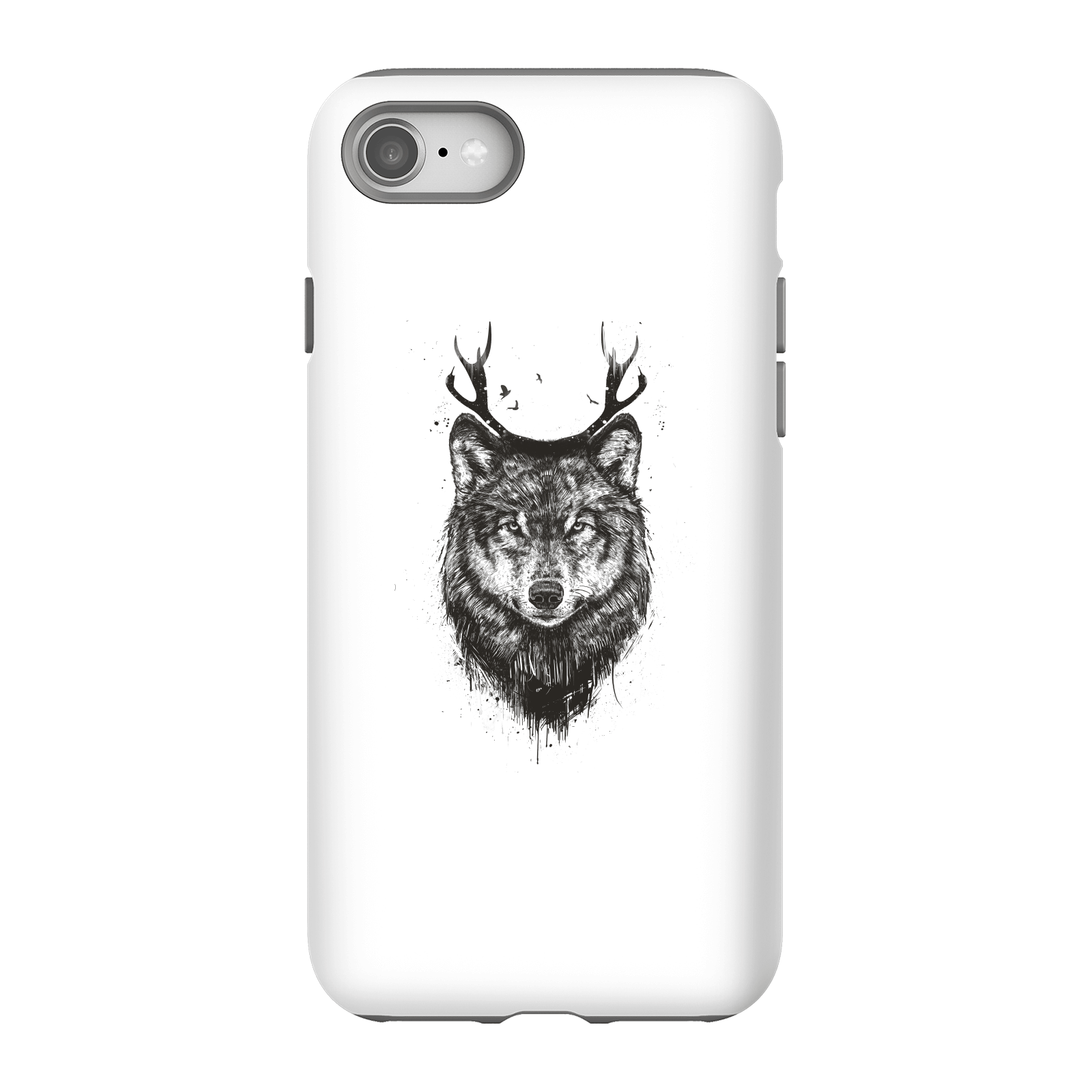 Balazs Solti Wolf Phone Case for iPhone and Android - iPhone 8 - Tough Case - Matte
