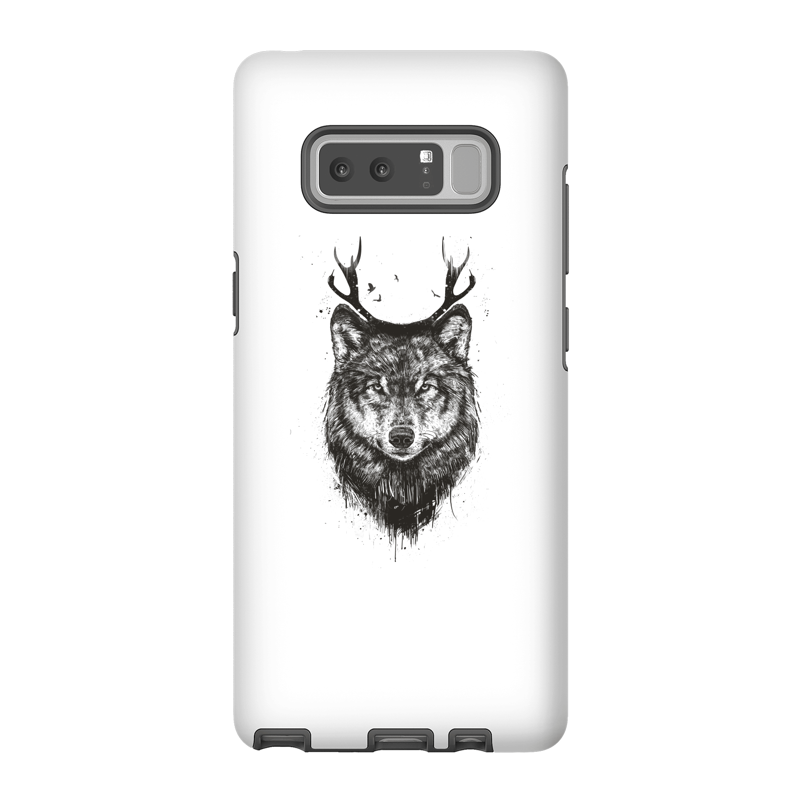 Balazs Solti Wolf Phone Case for iPhone and Android - Samsung Note 8 - Tough Case - Matte