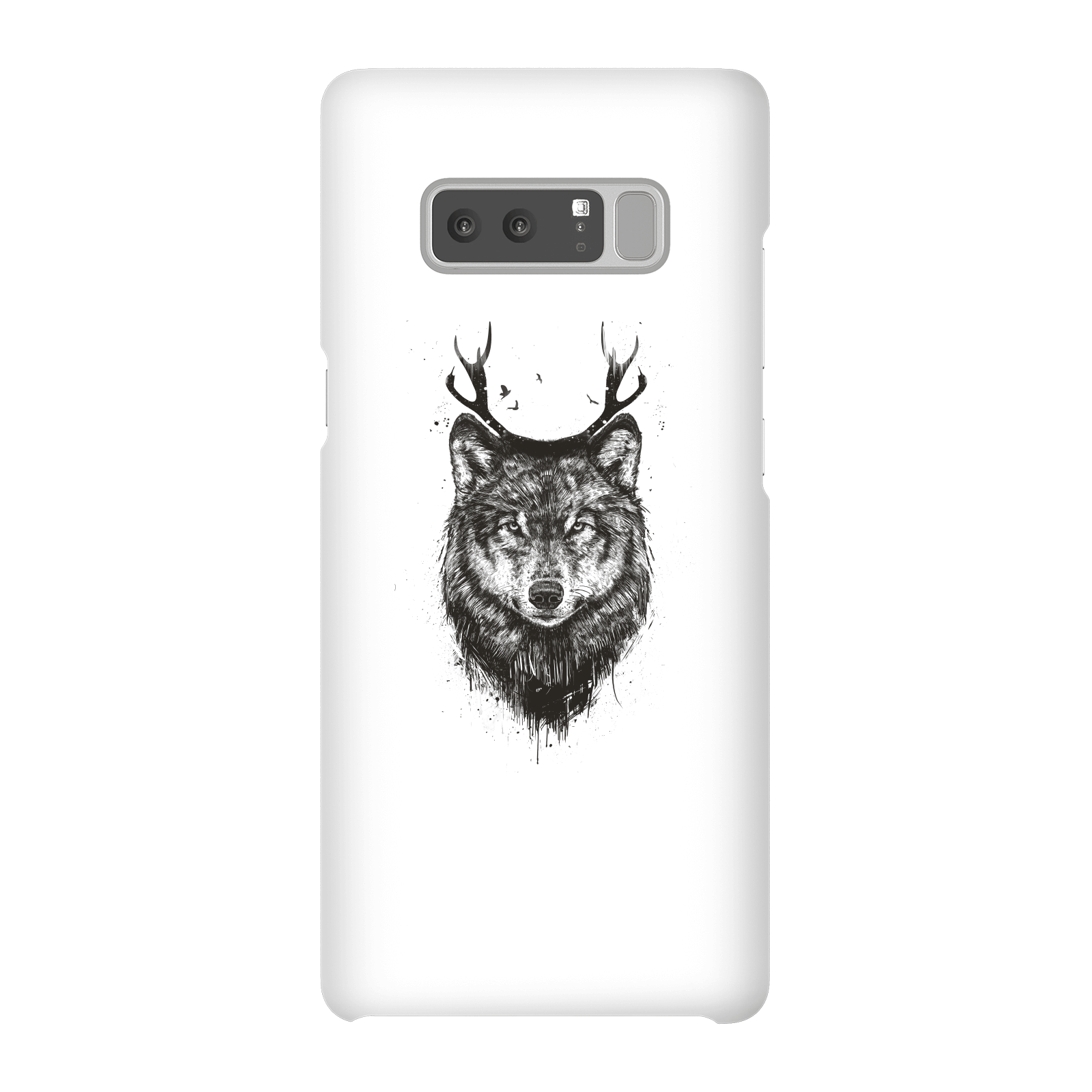 Balazs Solti Wolf Phone Case for iPhone and Android - Samsung Note 8 - Snap Case - Gloss