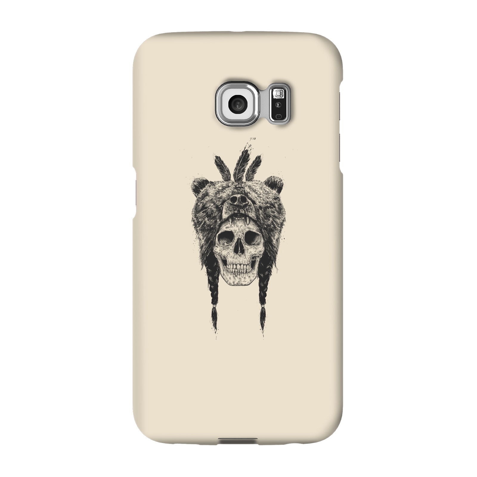 Balazs Solti Bear Head Phone Case for iPhone and Android - Samsung S6 Edge Plus - Snap Case - Gloss