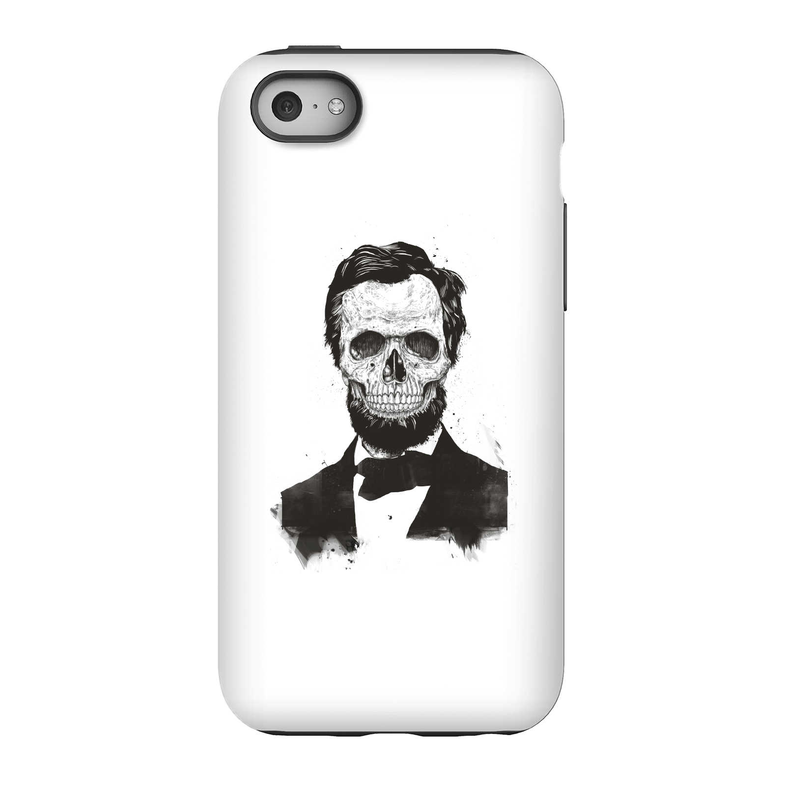 Balazs Solti Suited And Booted Skull Phone Case for iPhone and Android - iPhone 5C - Tough Case - Matte