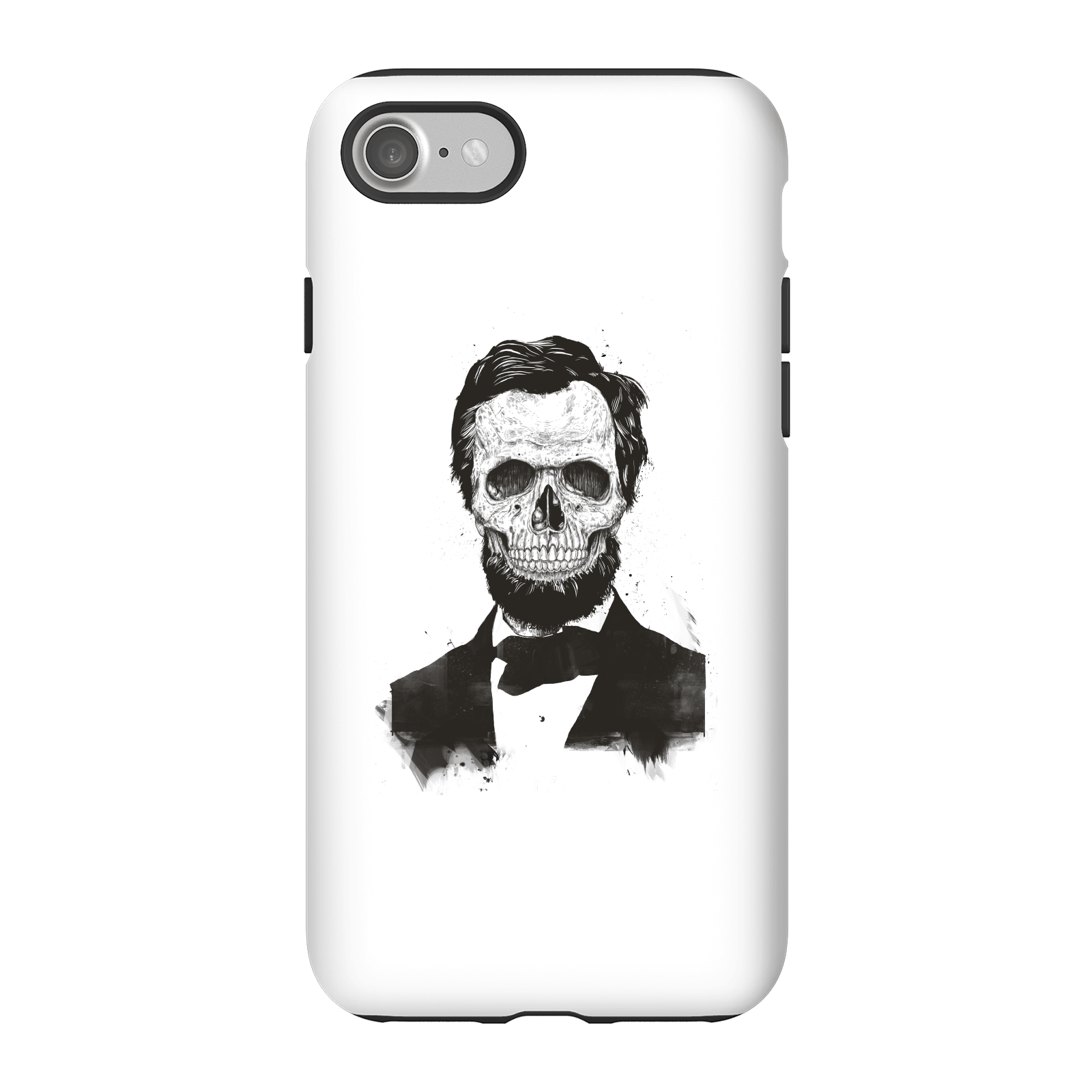 Balazs Solti Suited And Booted Skull Phone Case for iPhone and Android - iPhone 7 - Tough Case - Matte