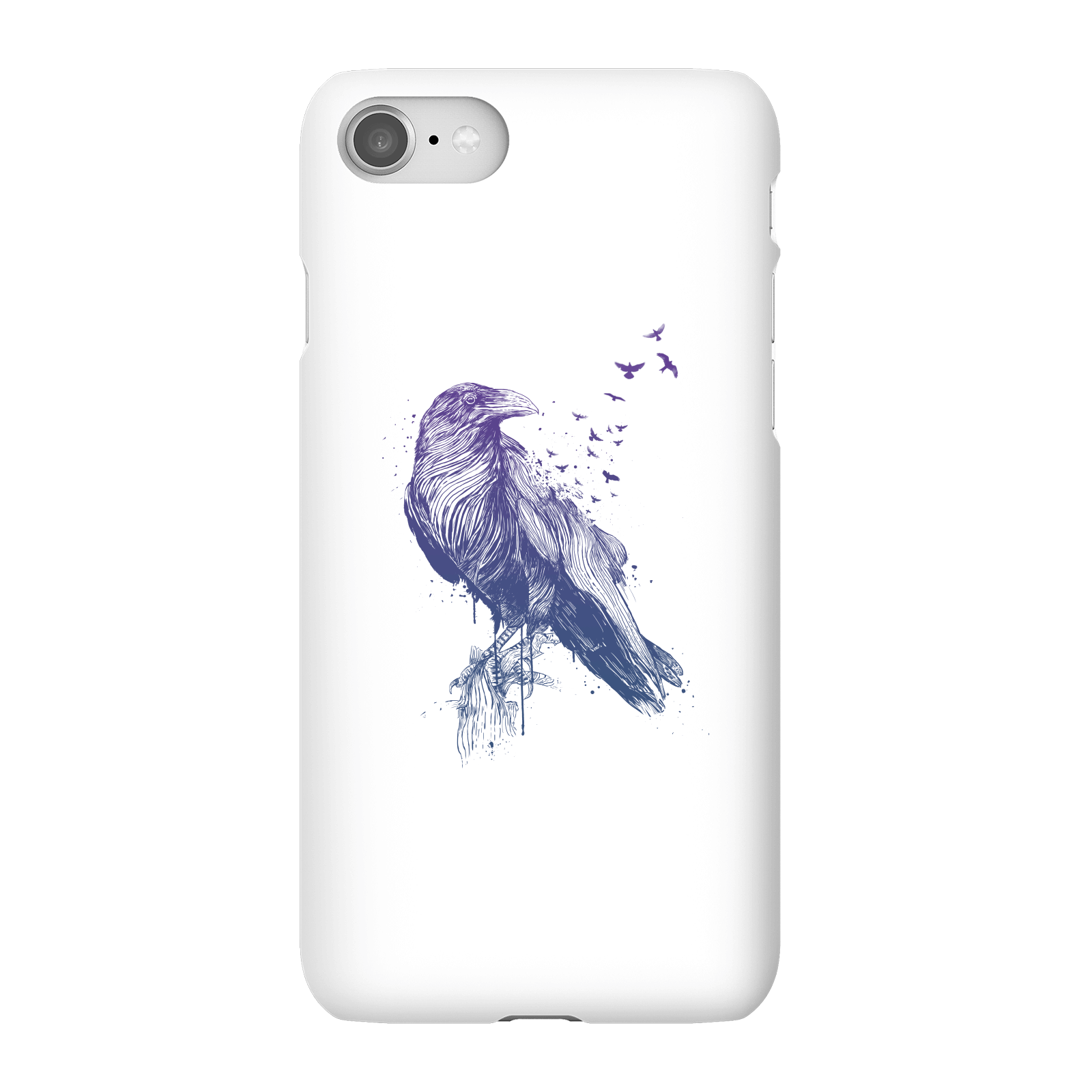 Balazs Solti Birds Flying Phone Case for iPhone and Android - iPhone 8 - Snap Case - Matte