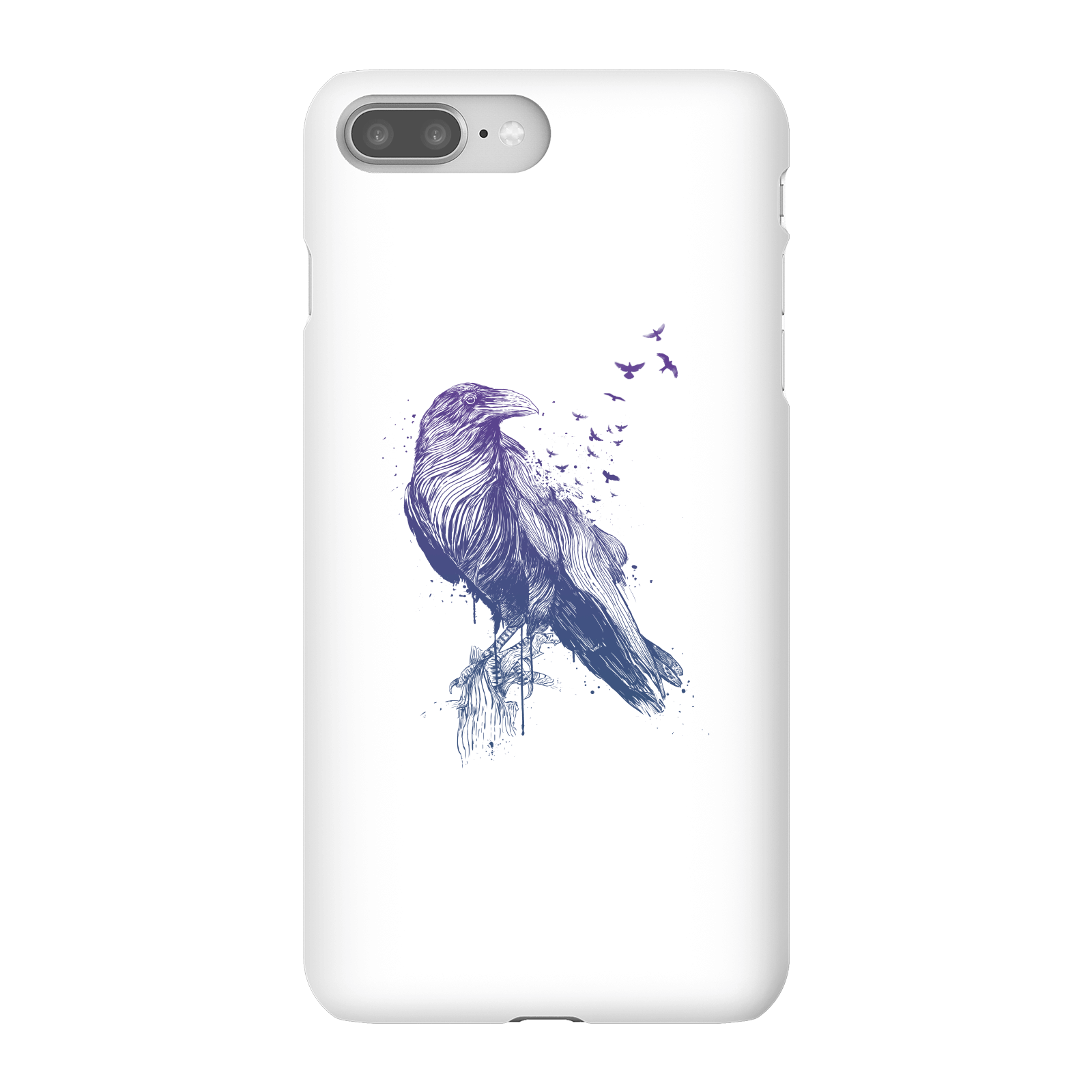 Balazs Solti Birds Flying Phone Case for iPhone and Android - iPhone 8 Plus - Snap Case - Matte