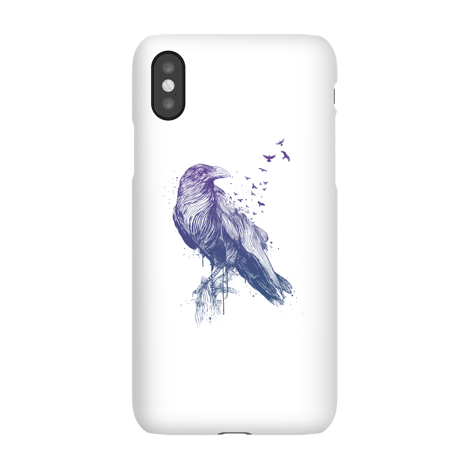 Balazs Solti Birds Flying Phone Case for iPhone and Android - iPhone X - Snap Case - Matte