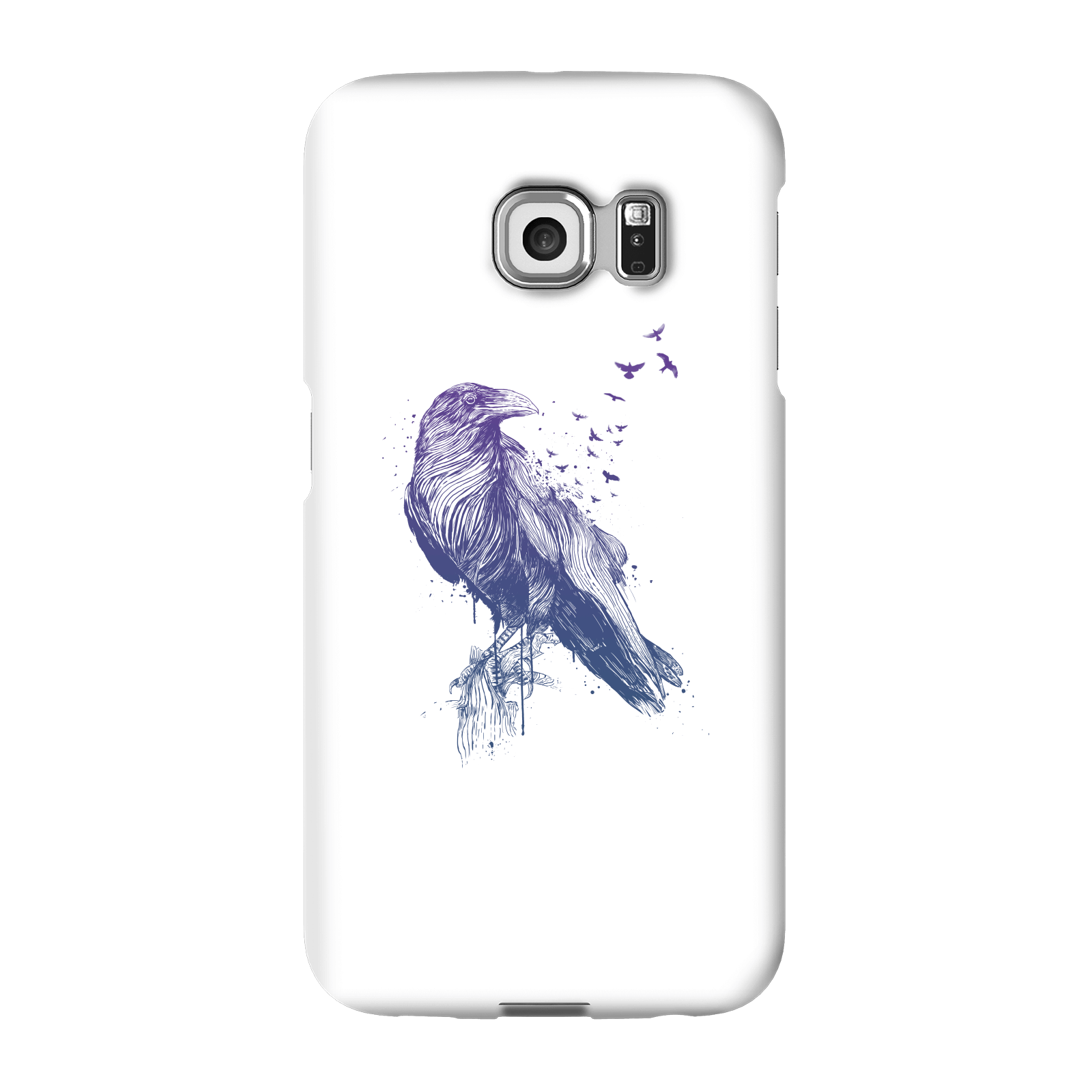 Balazs Solti Birds Flying Phone Case for iPhone and Android - Samsung S6 Edge - Snap Case - Matte