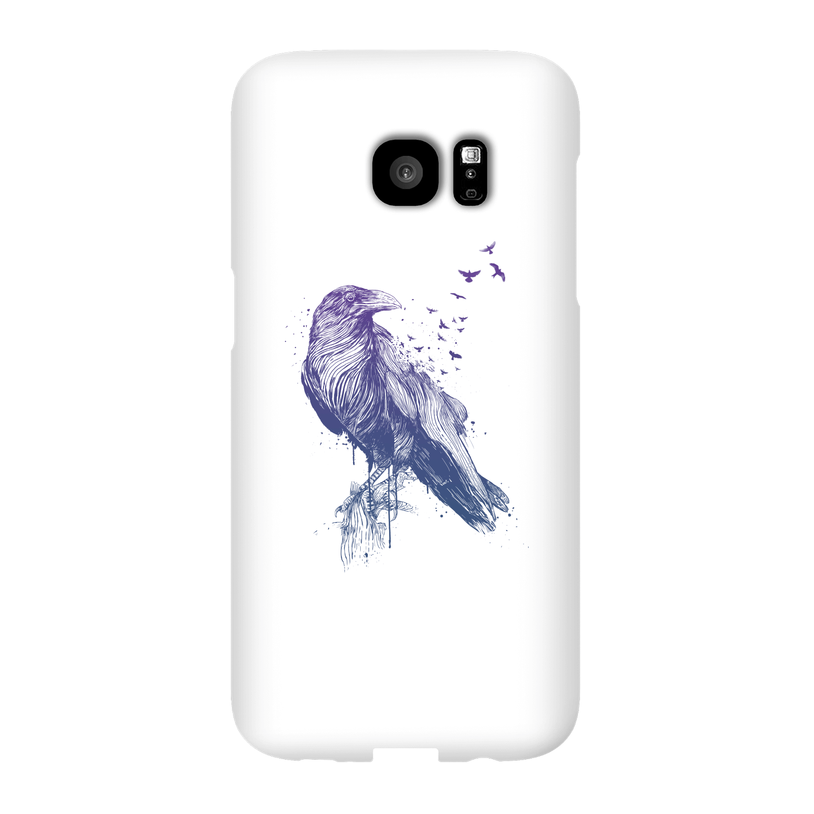 Balazs Solti Birds Flying Phone Case for iPhone and Android - Samsung S7 Edge - Snap Case - Matte