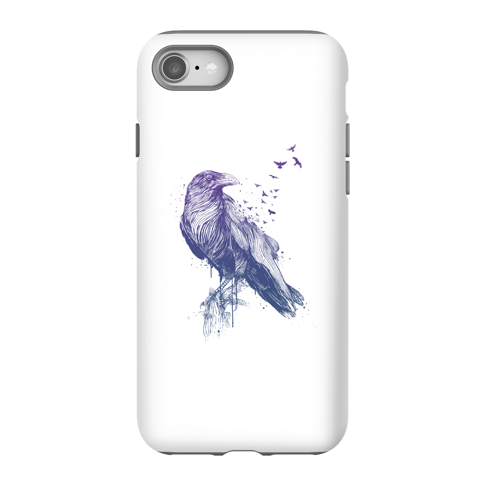 Balazs Solti Birds Flying Phone Case for iPhone and Android - iPhone 8 - Tough Case - Matte