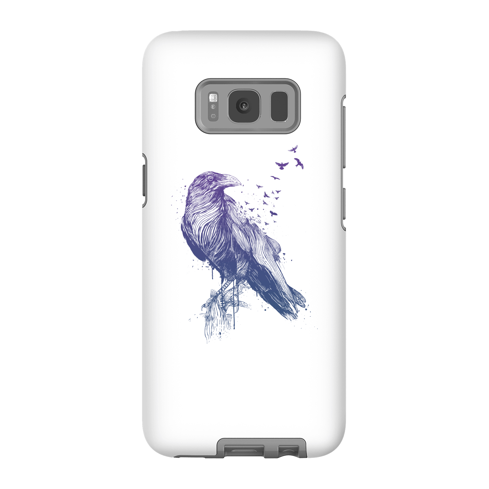 Balazs Solti Birds Flying Phone Case for iPhone and Android - Samsung S8 - Tough Case - Matte