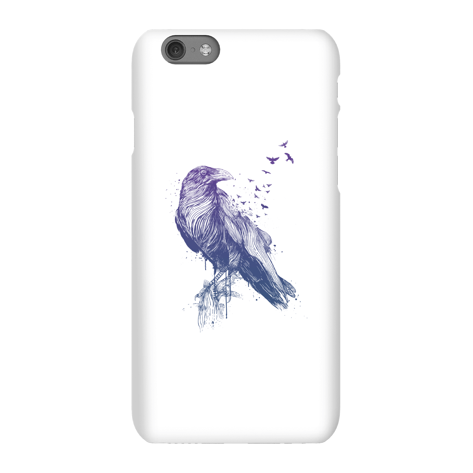 Balazs Solti Birds Flying Phone Case for iPhone and Android - iPhone 6S - Snap Case - Gloss