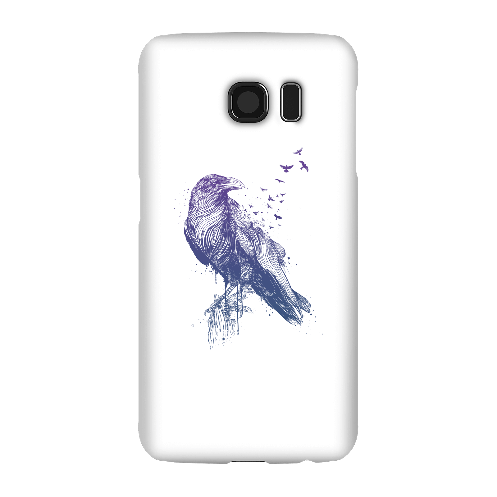 Balazs Solti Birds Flying Phone Case for iPhone and Android - Samsung S6 - Snap Case - Gloss