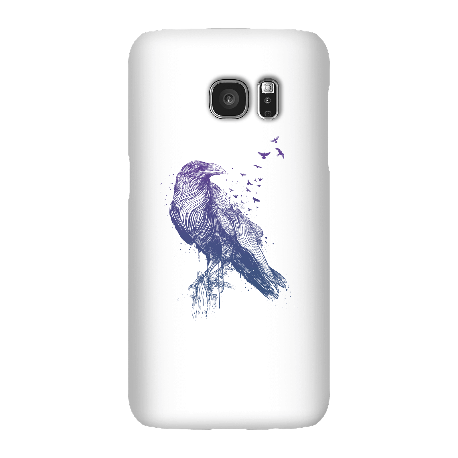 Balazs Solti Birds Flying Phone Case for iPhone and Android - Samsung S7 - Snap Case - Gloss