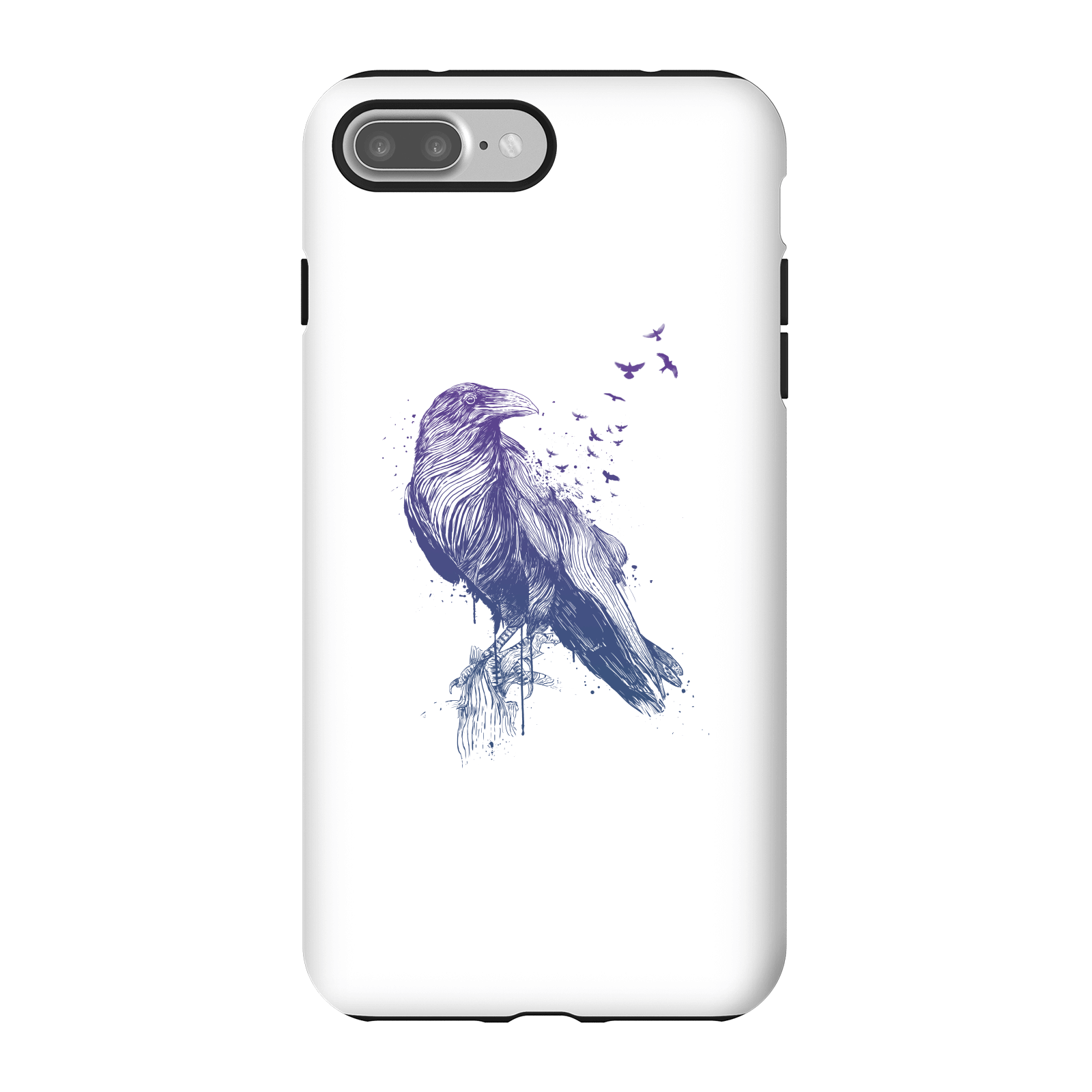 Balazs Solti Birds Flying Phone Case for iPhone and Android - iPhone 7 Plus - Tough Case - Gloss