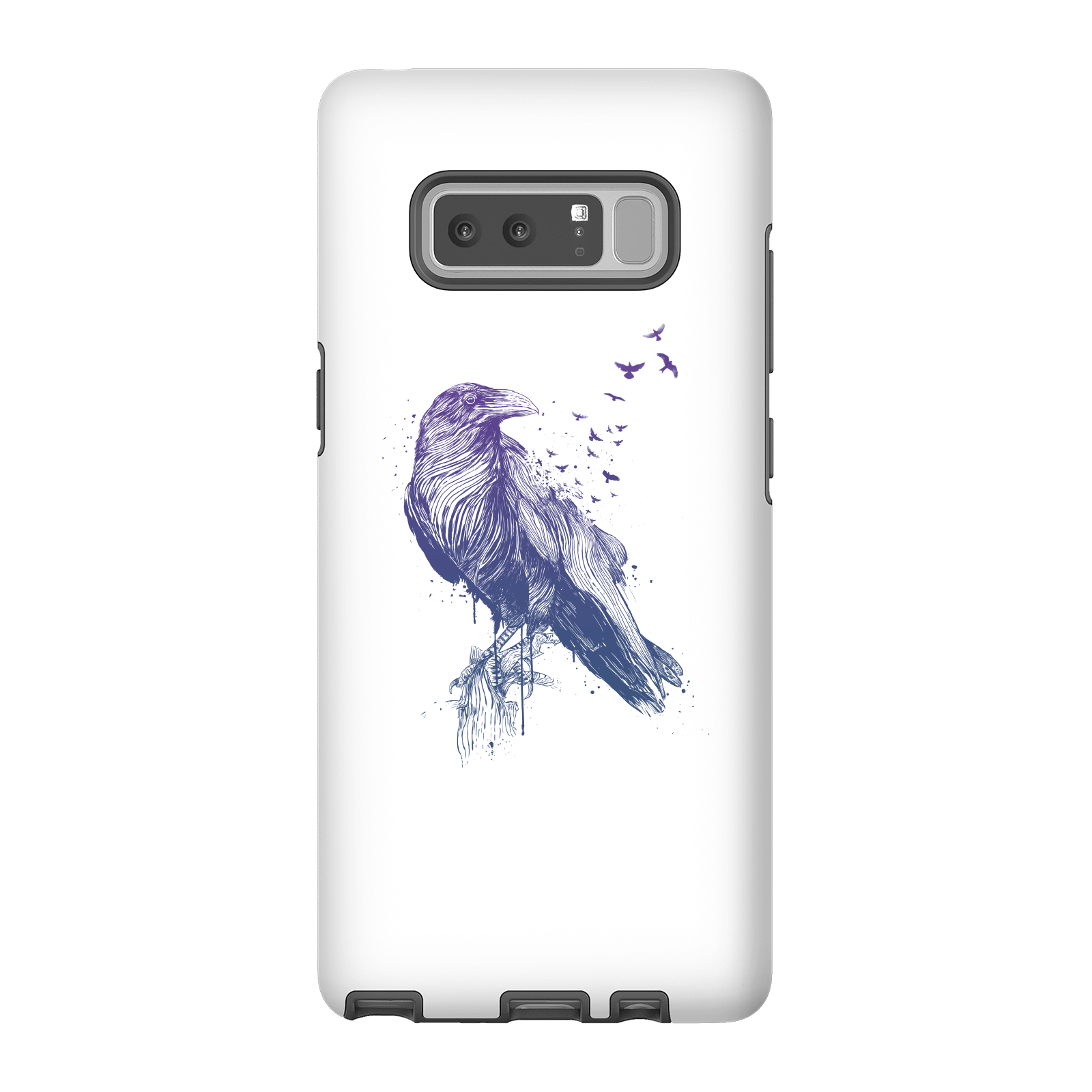 Balazs Solti Birds Flying Phone Case for iPhone and Android - Samsung Note 8 - Tough Case - Gloss