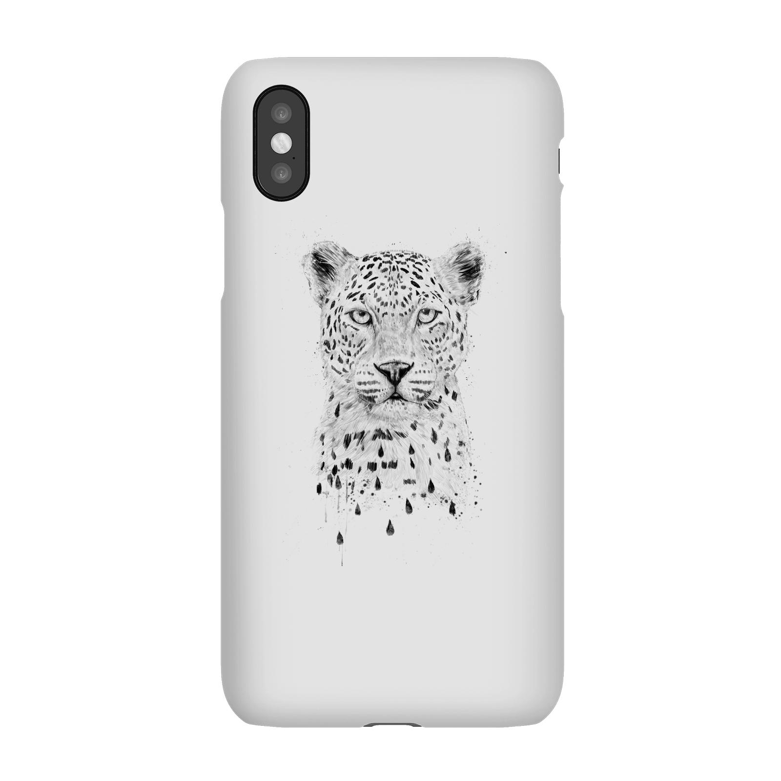 Balazs Solti Leopard Phone Case for iPhone and Android - iPhone X - Snap Case - Matte