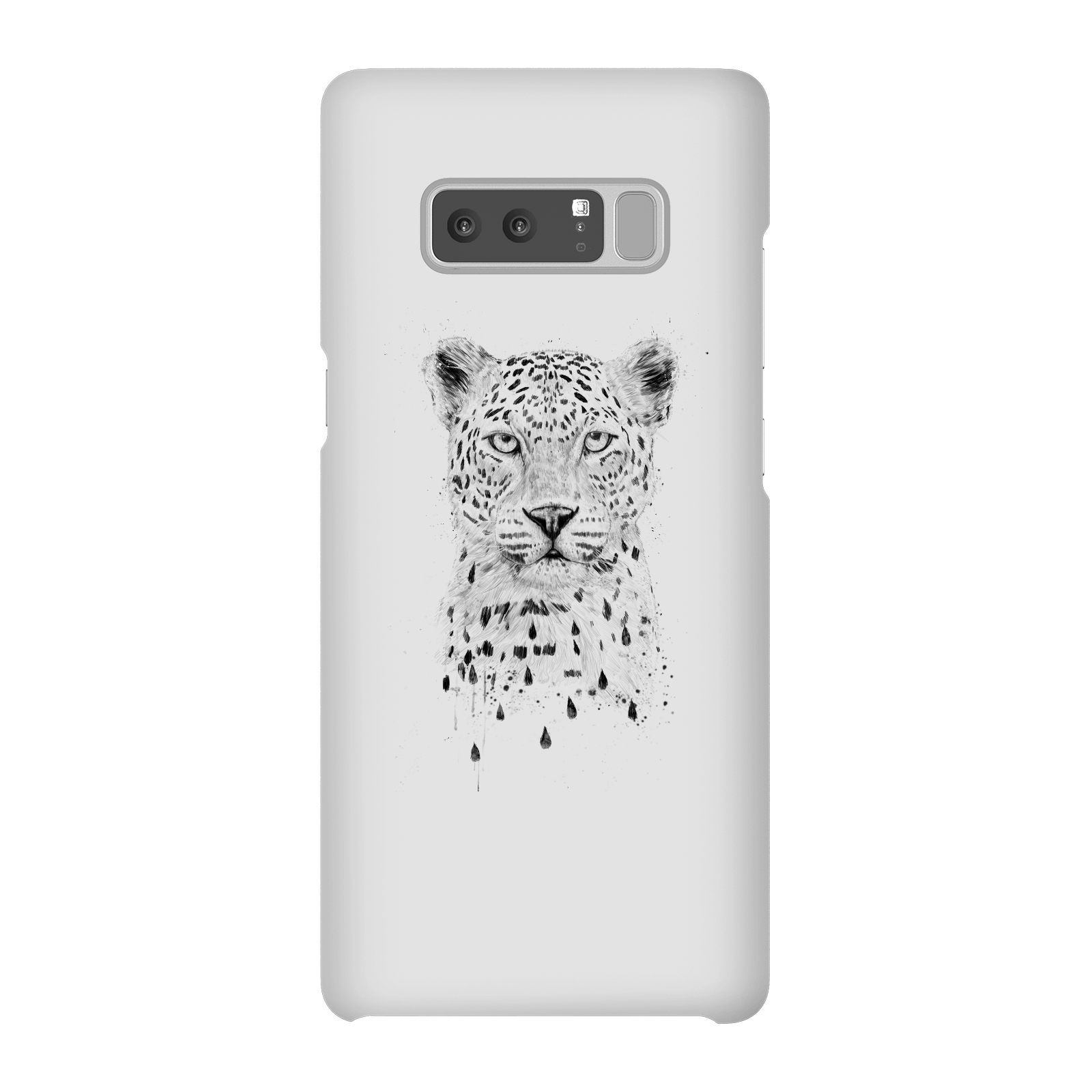 Balazs Solti Leopard Phone Case for iPhone and Android - Samsung Note 8 - Snap Case - Matte