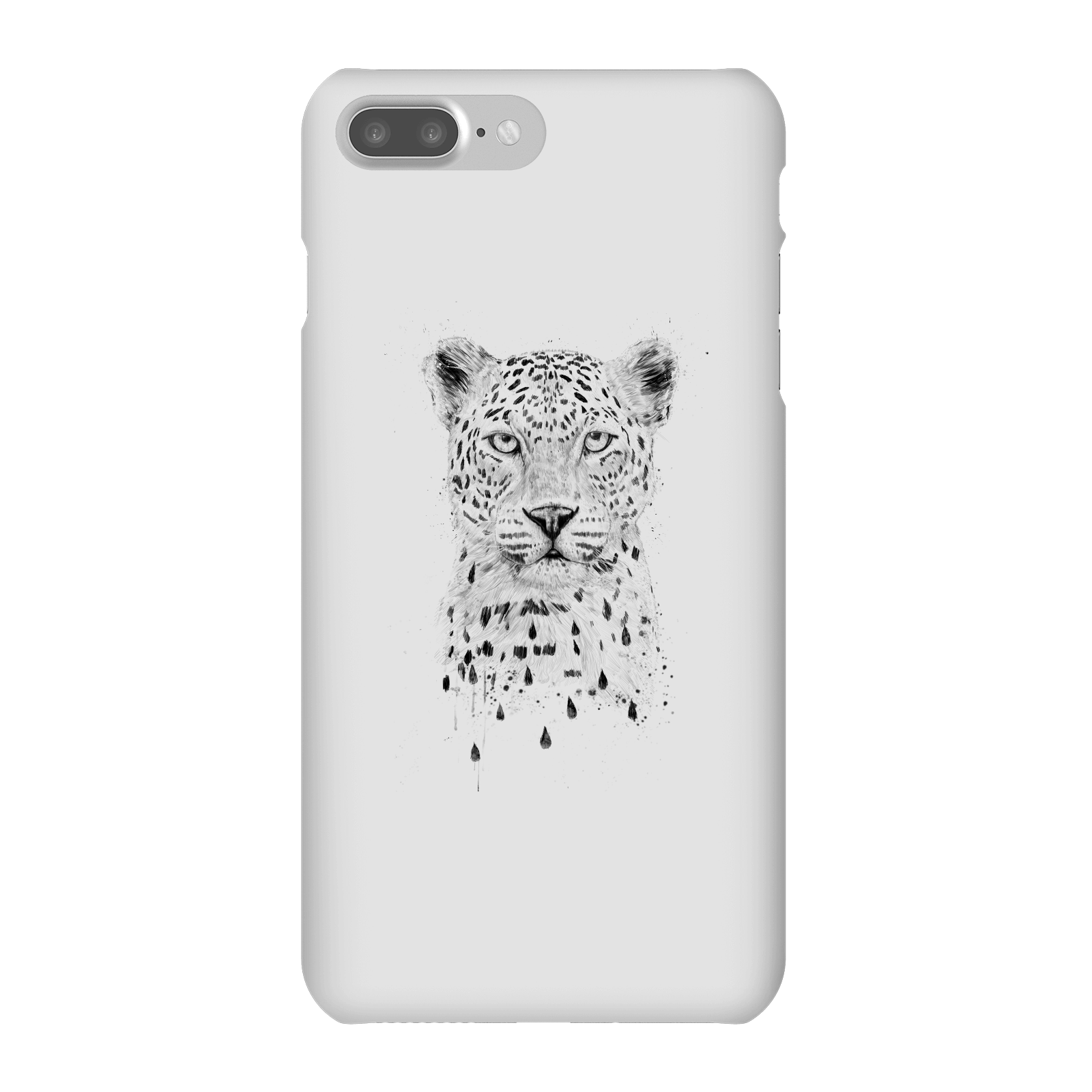 Balazs Solti Leopard Phone Case for iPhone and Android - iPhone 7 Plus - Snap Case - Gloss