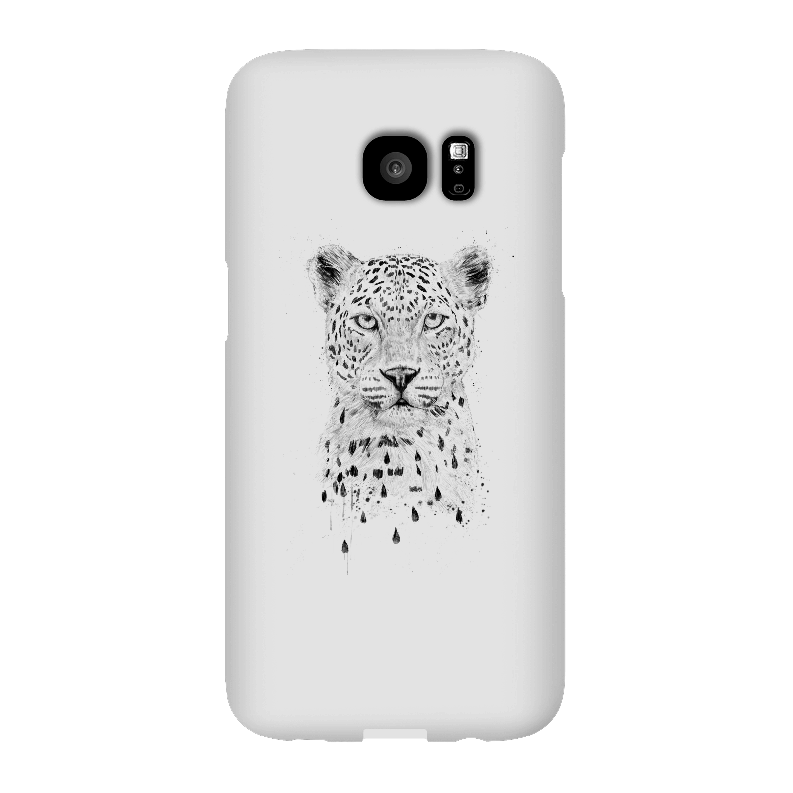 Balazs Solti Leopard Phone Case for iPhone and Android - Samsung S7 Edge - Snap Case - Gloss