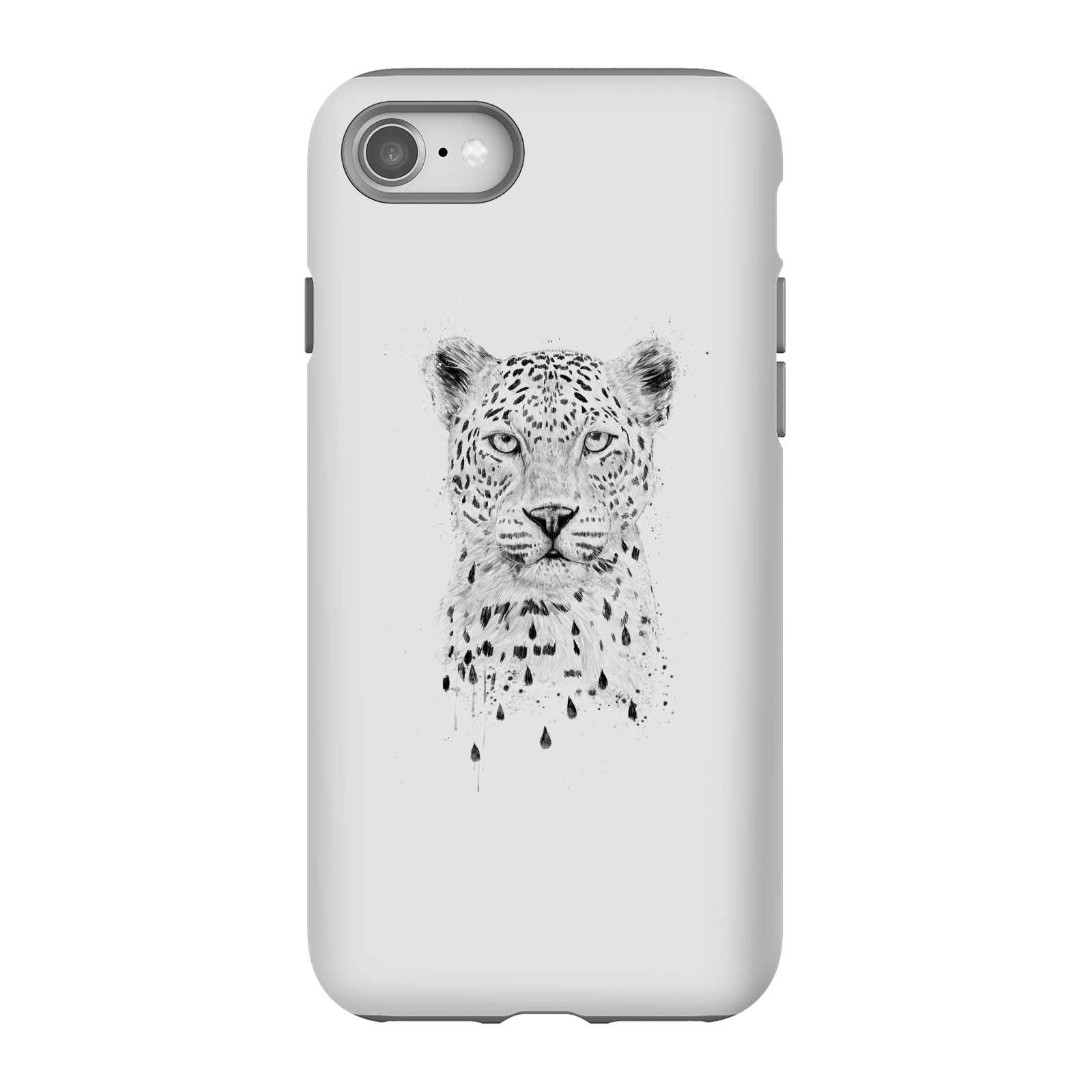 Balazs Solti Leopard Phone Case for iPhone and Android - iPhone 8 - Tough Case - Gloss