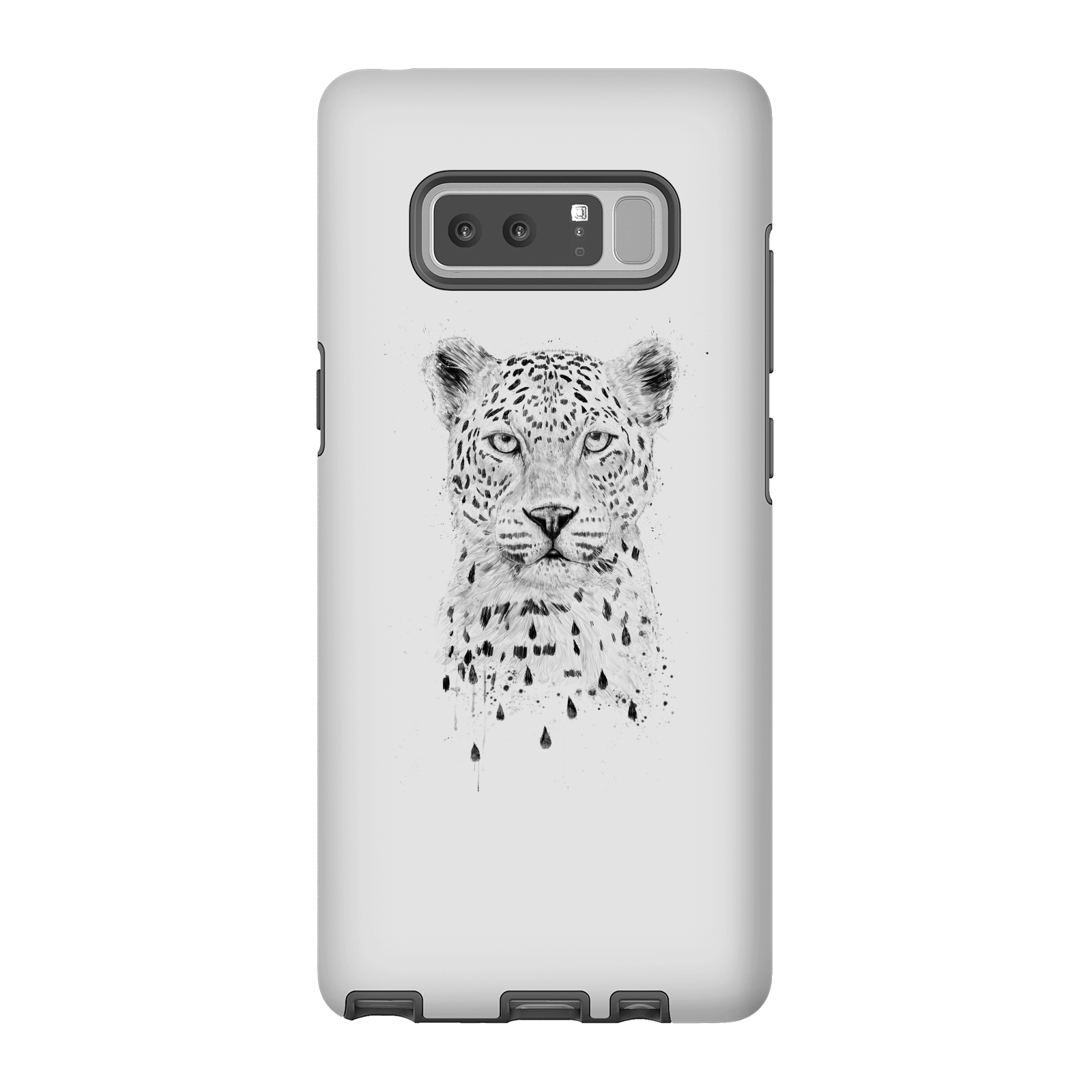 Balazs Solti Leopard Phone Case for iPhone and Android - Samsung Note 8 - Tough Case - Gloss