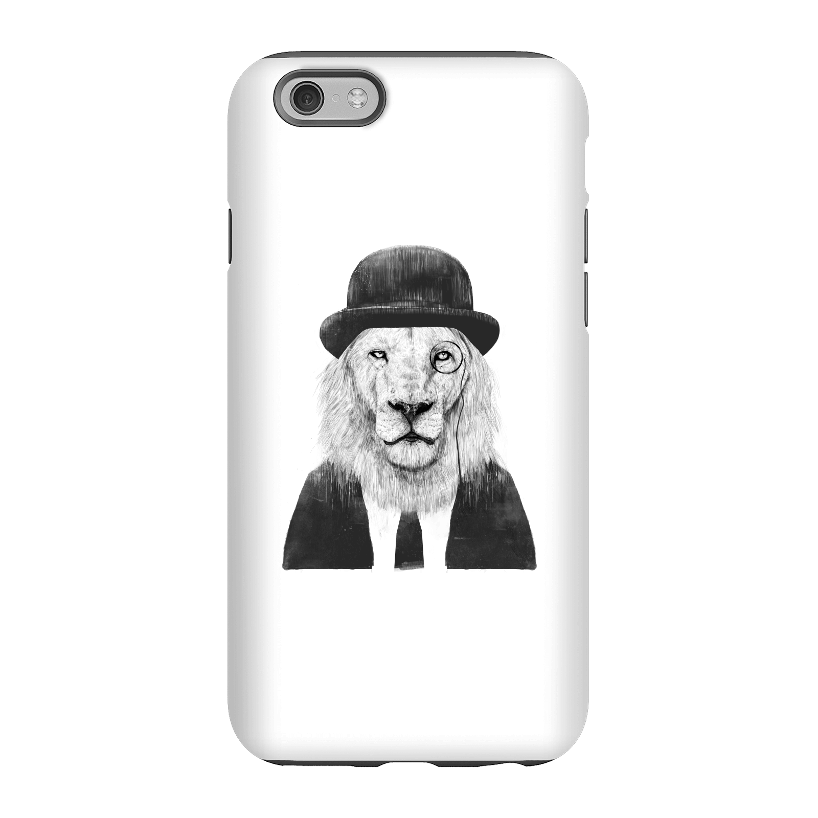 Balazs Solti Monocle Lion Phone Case for iPhone and Android - iPhone 6S - Tough Case - Gloss
