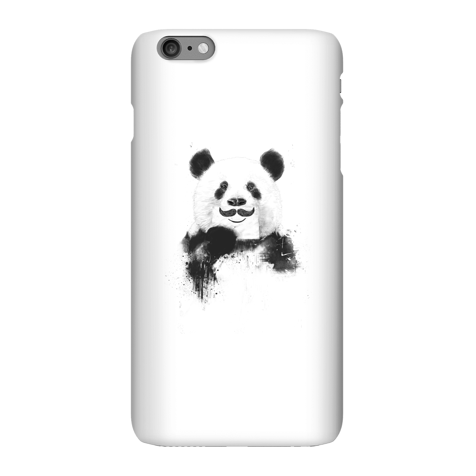 Balazs Solti Moustache And Panda Phone Case for iPhone and Android - iPhone 6 Plus - Snap Case - Matte