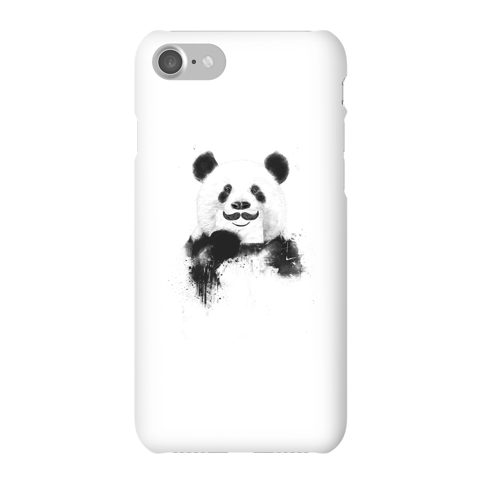 Balazs Solti Moustache And Panda Phone Case for iPhone and Android - iPhone 7 - Snap Case - Matte