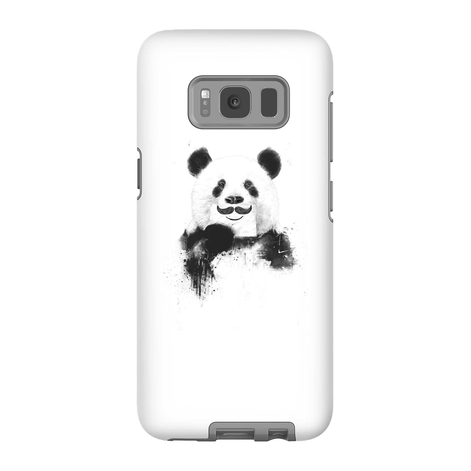 Balazs Solti Moustache And Panda Phone Case for iPhone and Android - Samsung S8 - Tough Case - Matte