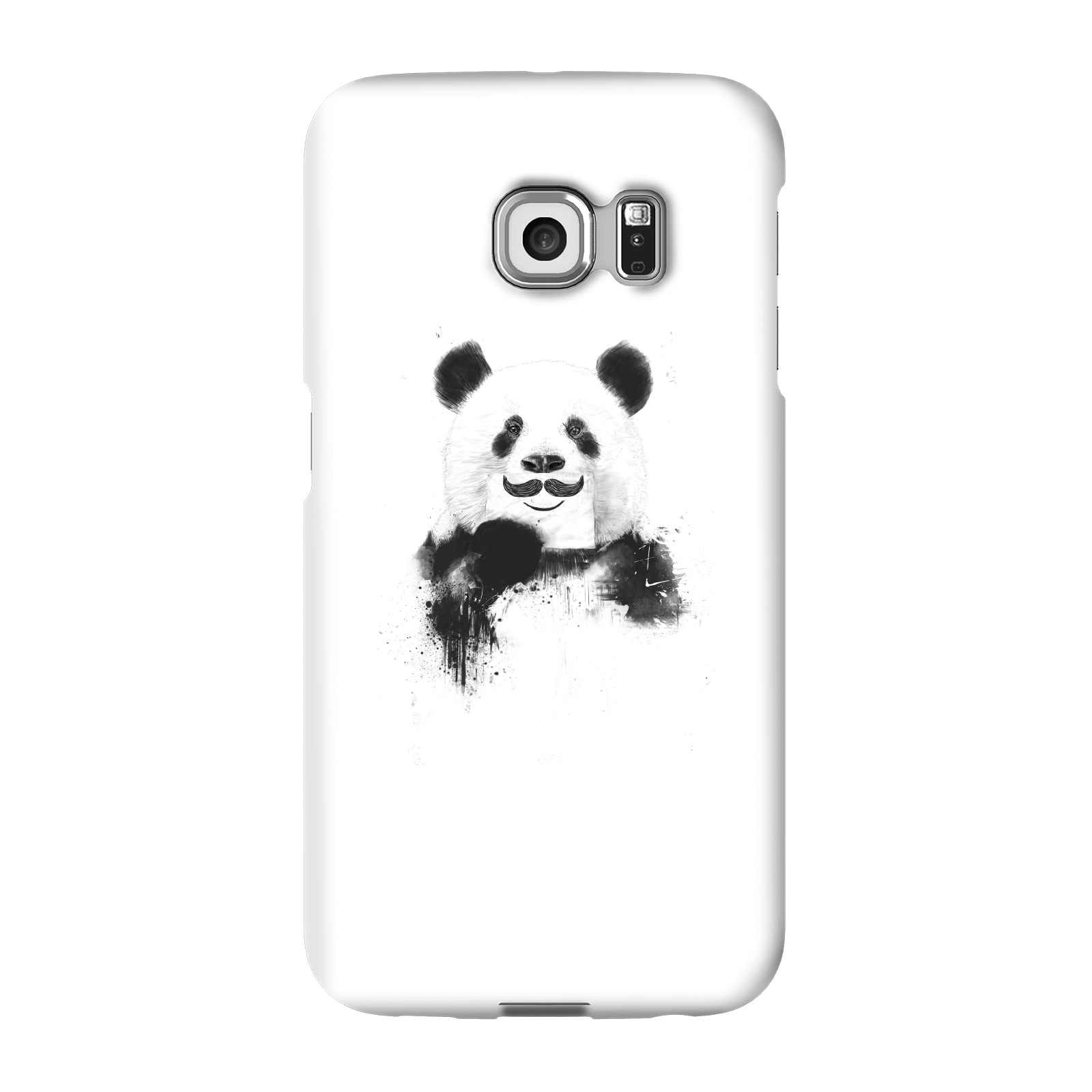 Balazs Solti Moustache And Panda Phone Case for iPhone and Android - Samsung S6 Edge Plus - Snap Case - Gloss
