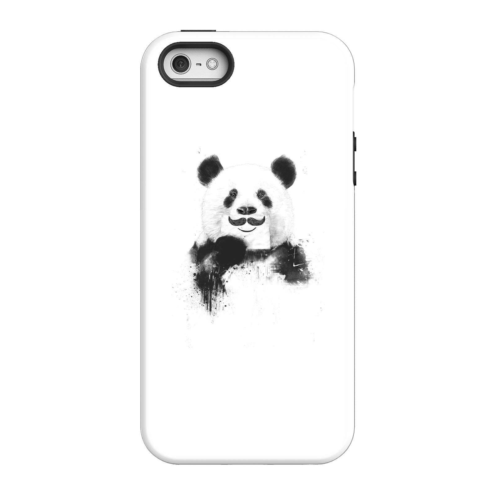 Balazs Solti Moustache And Panda Phone Case for iPhone and Android - iPhone 5/5s - Tough Case - Gloss