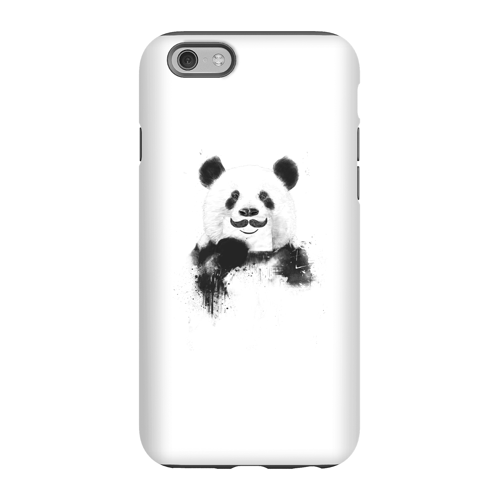 Balazs Solti Moustache And Panda Phone Case for iPhone and Android - iPhone 6S - Tough Case - Gloss