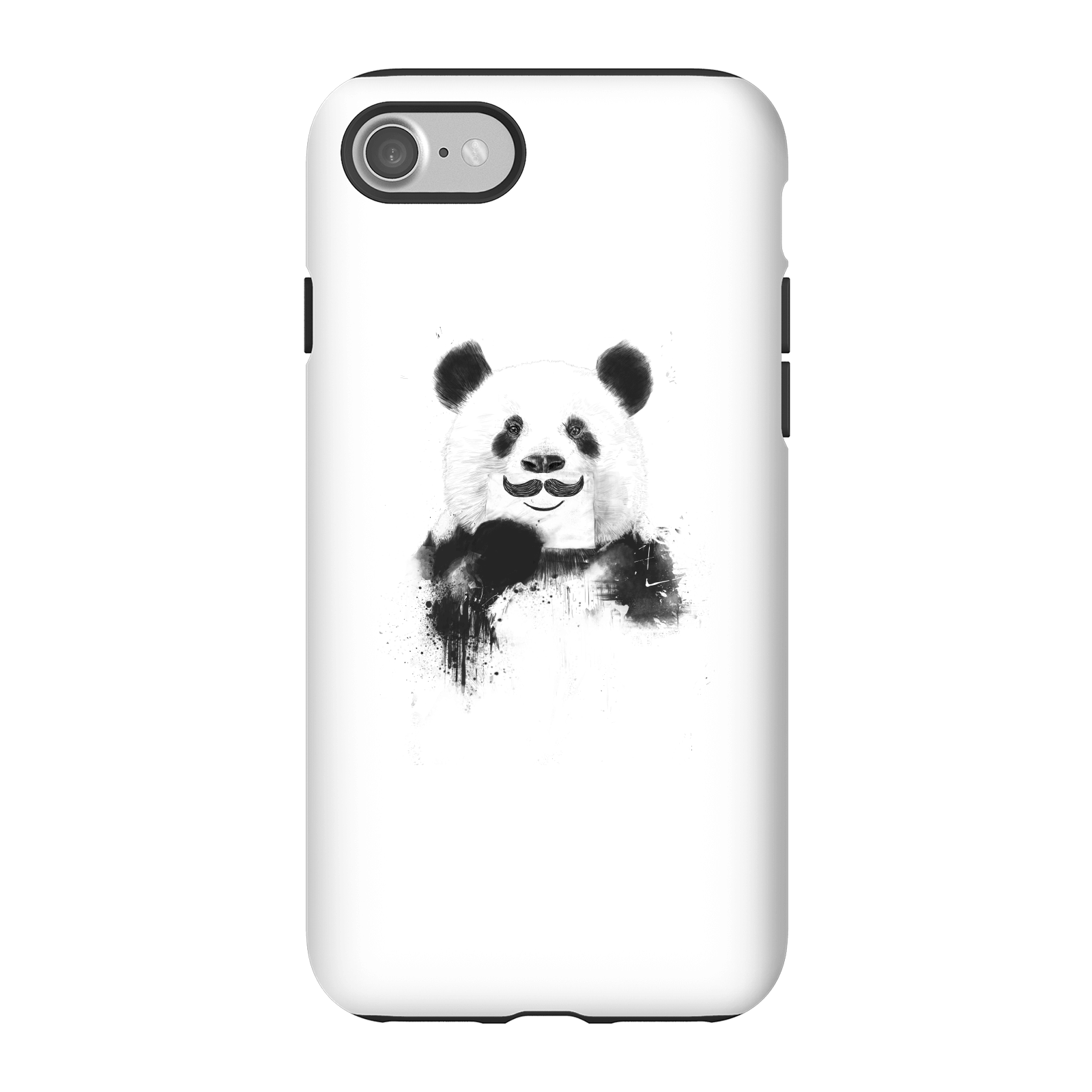 Balazs Solti Moustache And Panda Phone Case for iPhone and Android - iPhone 7 - Tough Case - Gloss