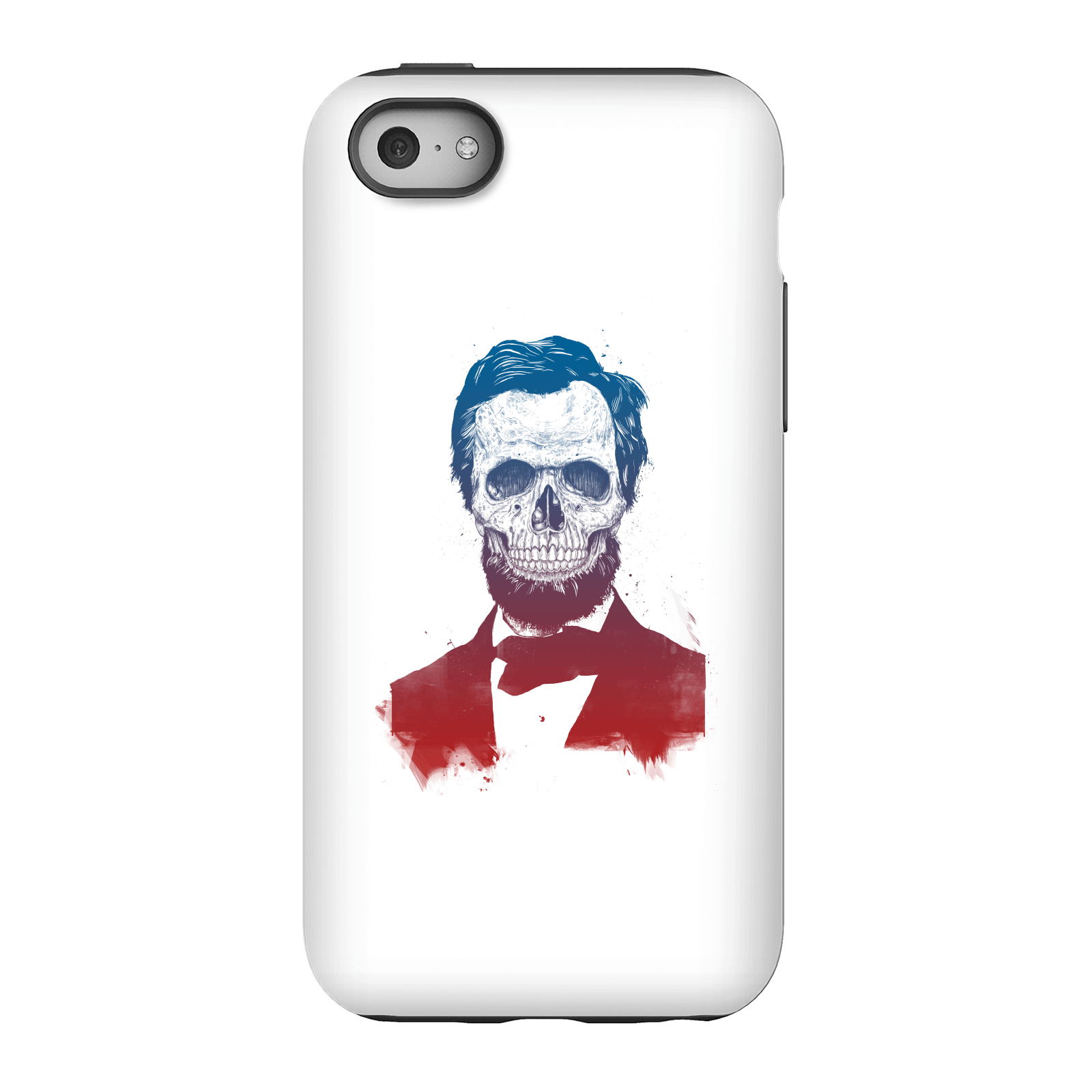 Balazs Solti Suited And Booted Skull Phone Case for iPhone and Android - iPhone 5C - Tough Case - Matte