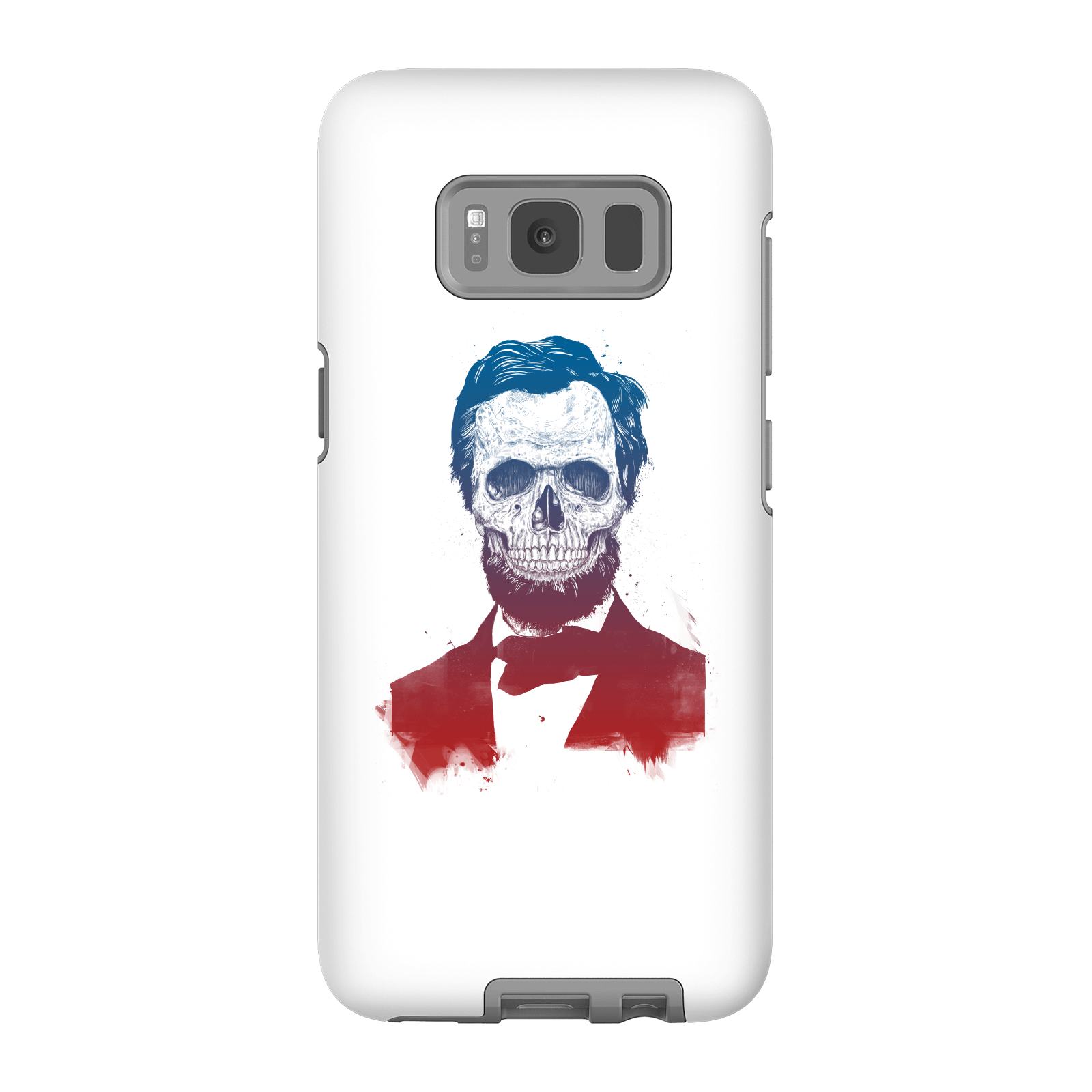 Balazs Solti Suited And Booted Skull Phone Case for iPhone and Android - Samsung S8 - Tough Case - Matte