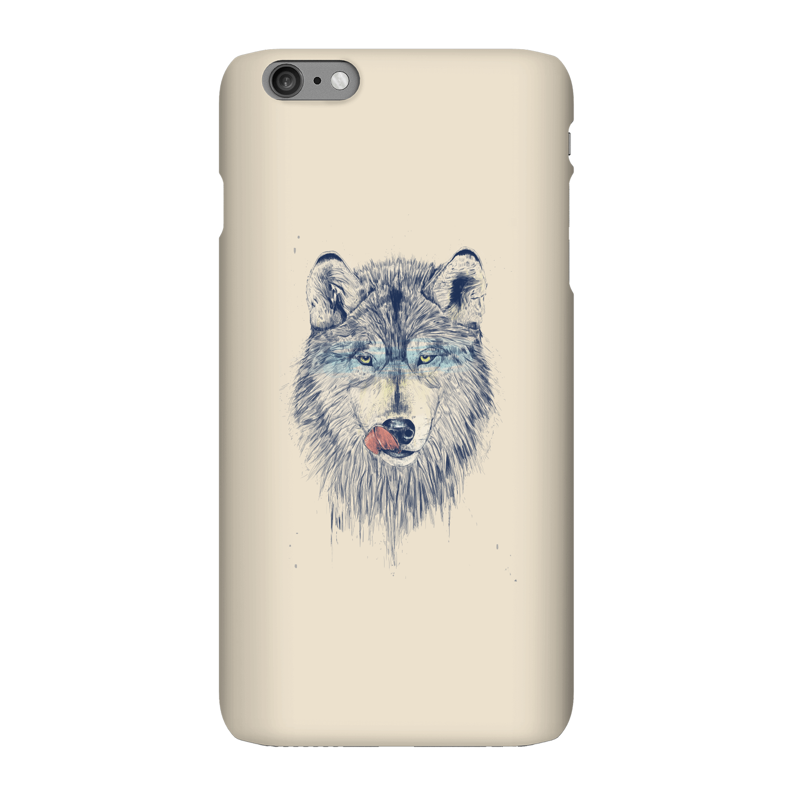 Balazs Solti Wolf Eyes Phone Case for iPhone and Android - iPhone 6 Plus - Snap Case - Matte